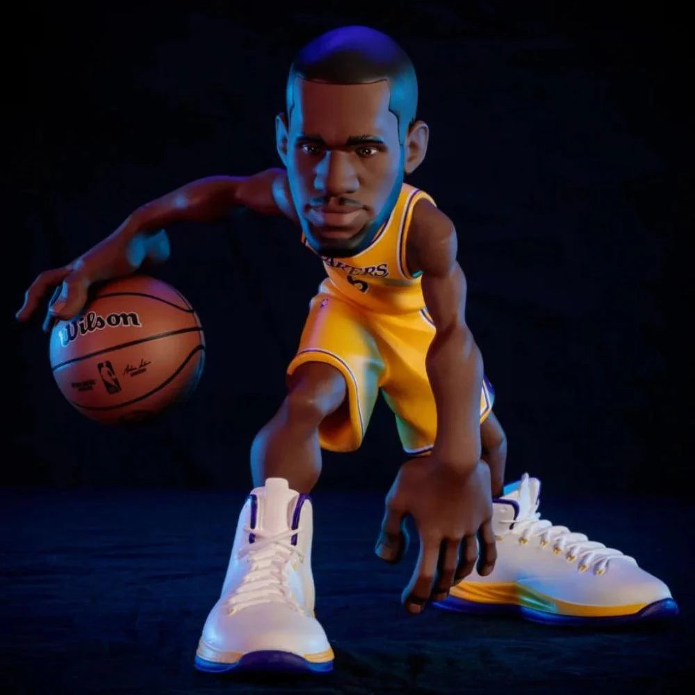 LeBron James Los Angeles Lakers Small-Stars NBA 12" Figure - Gold