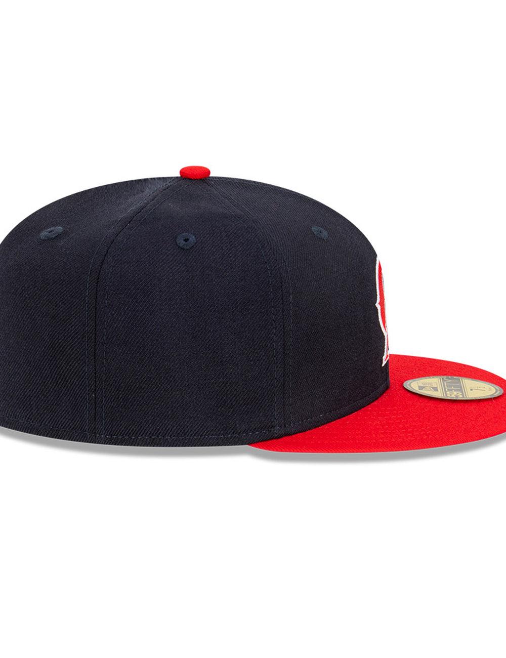 New Era Caps Los Angeles Angels New Era MLB 2 Tone Cooperstown 59FIFTY Fitted Hat - Navy