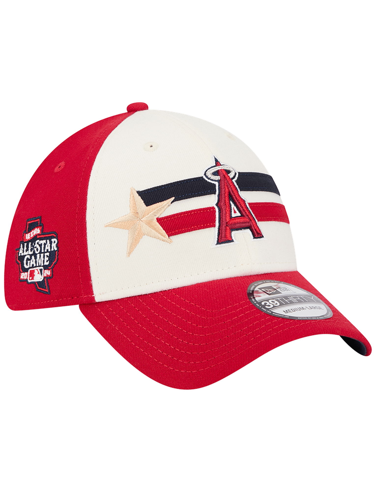 New Era Caps Los Angeles Angels New Era MLB 24 All-Star Workout 39THIRTY Stretch-Fit Hat