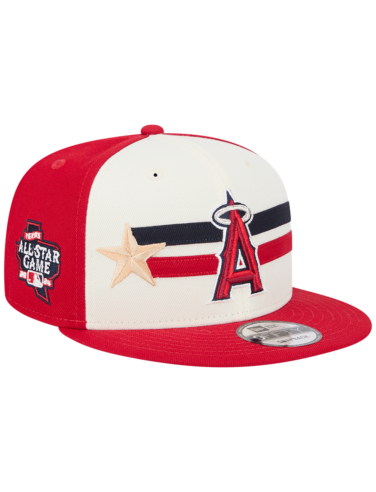 New Era Caps Los Angeles Angels New Era MLB 24 All-Star Workout 9FIFTY Snapback Hat
