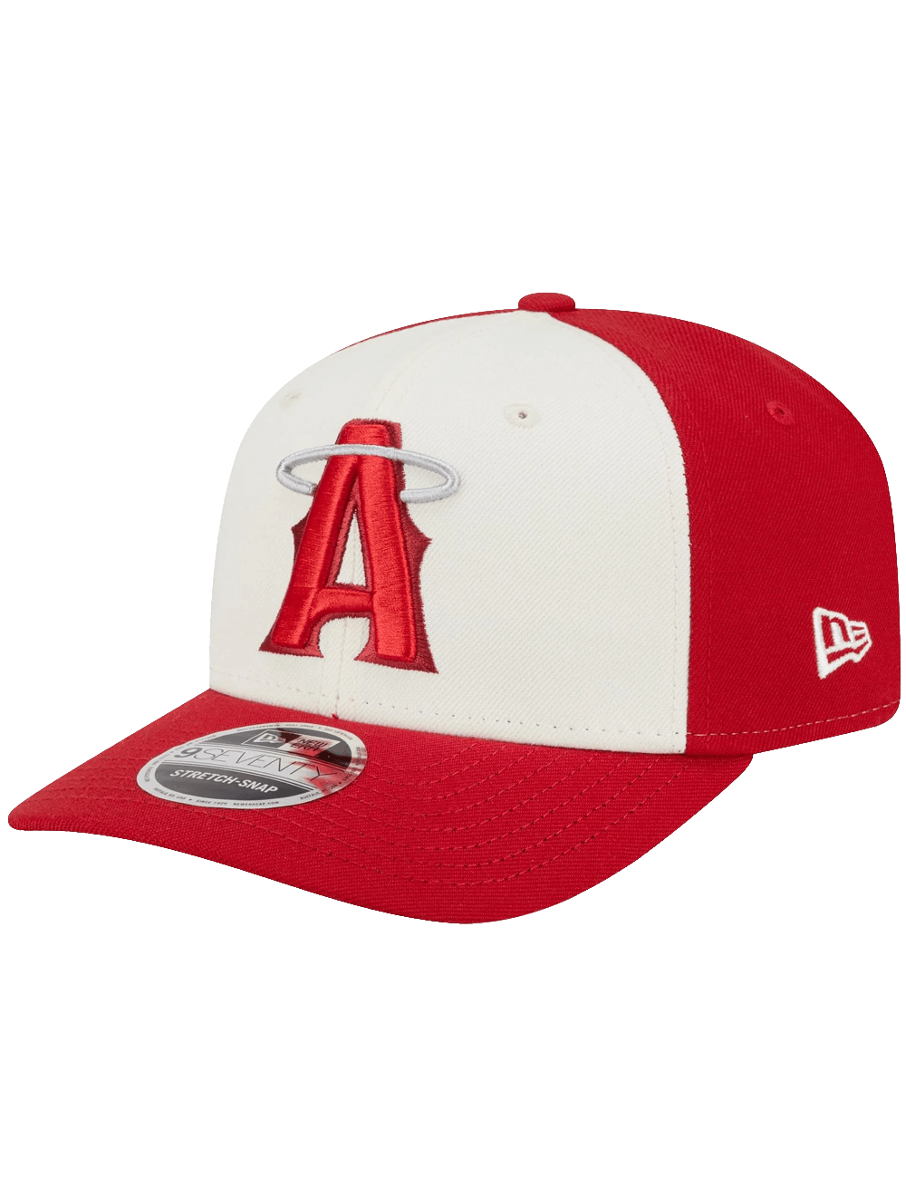 New Era Caps Los Angeles Angels New Era MLB City Connect 9SEVENTY Stretch Snapback Hat - Red