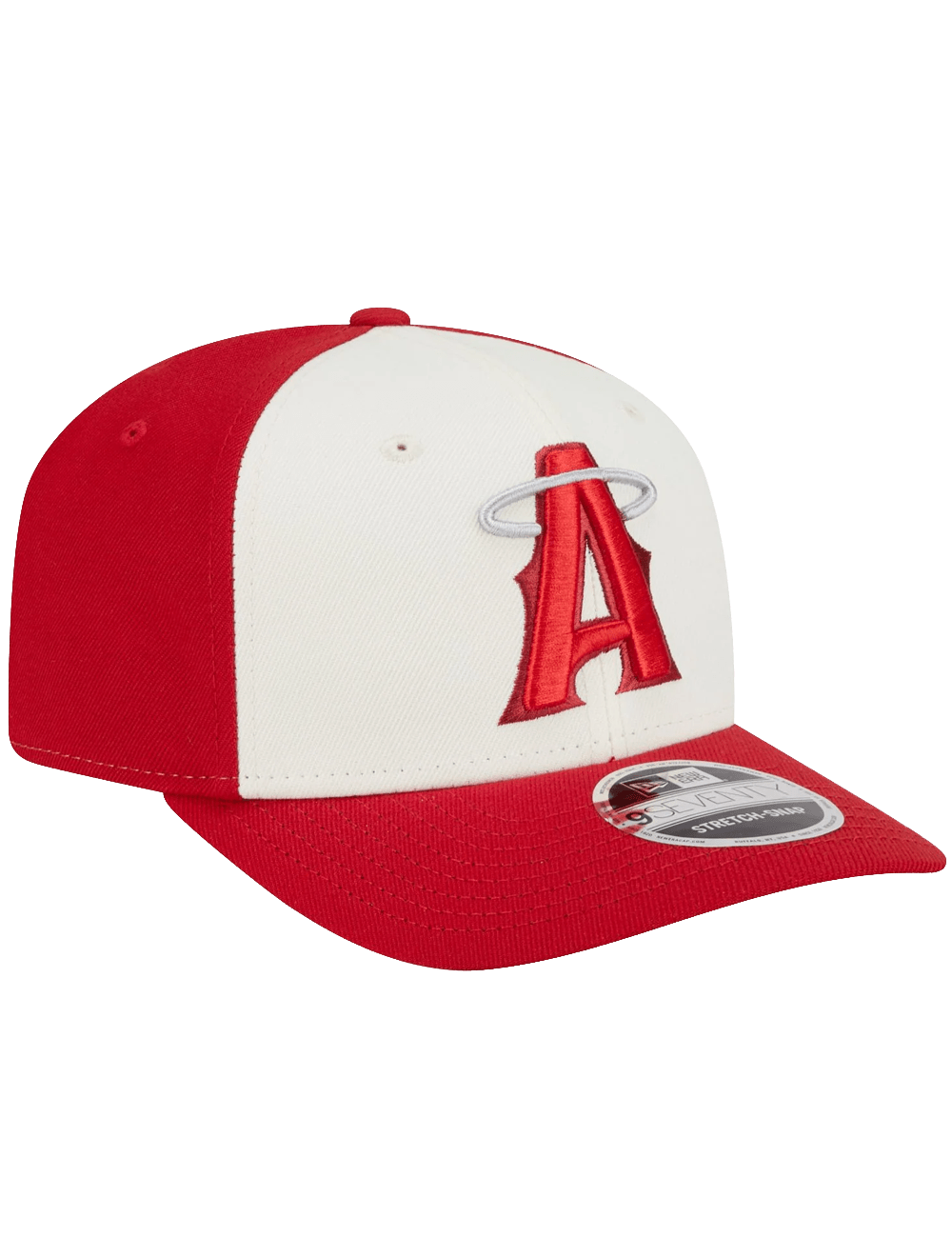 New Era Caps Los Angeles Angels New Era MLB City Connect 9SEVENTY Stretch Snapback Hat - Red