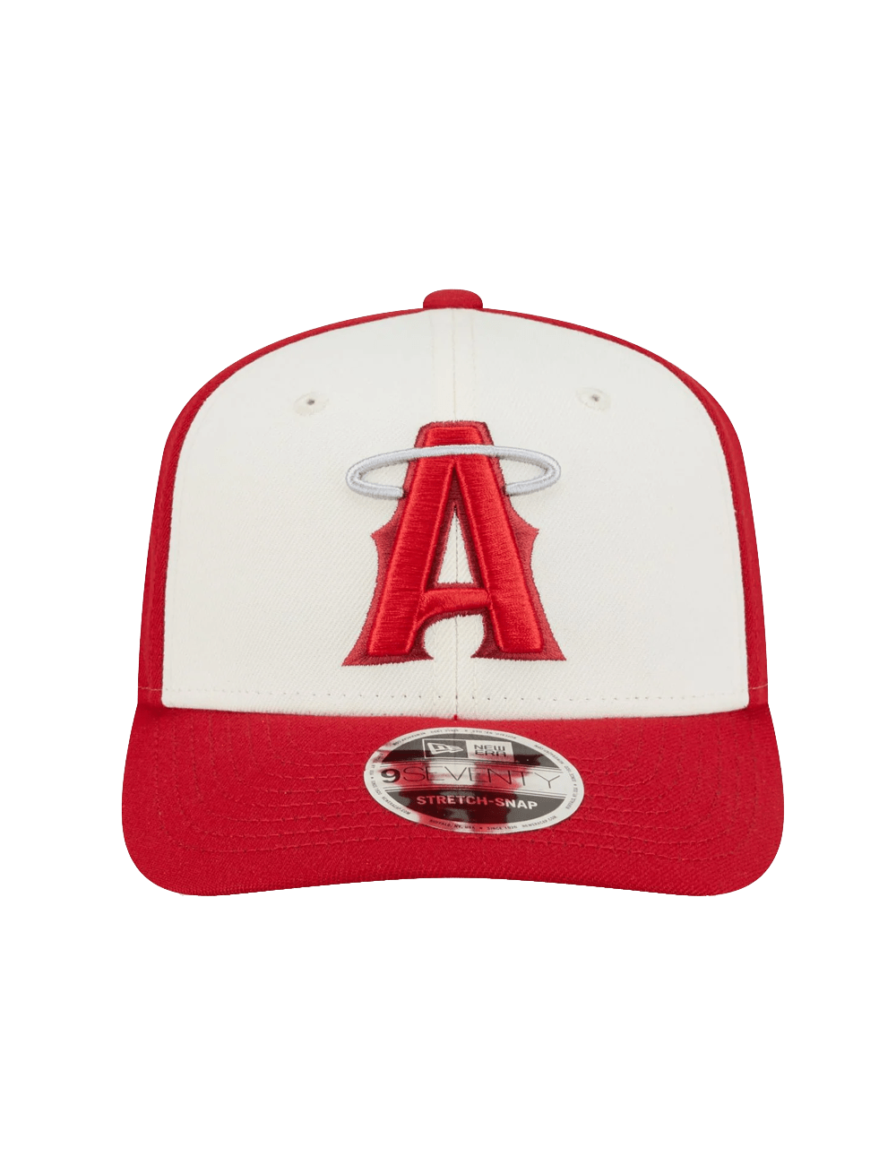 New Era Caps Los Angeles Angels New Era MLB City Connect 9SEVENTY Stretch Snapback Hat - Red
