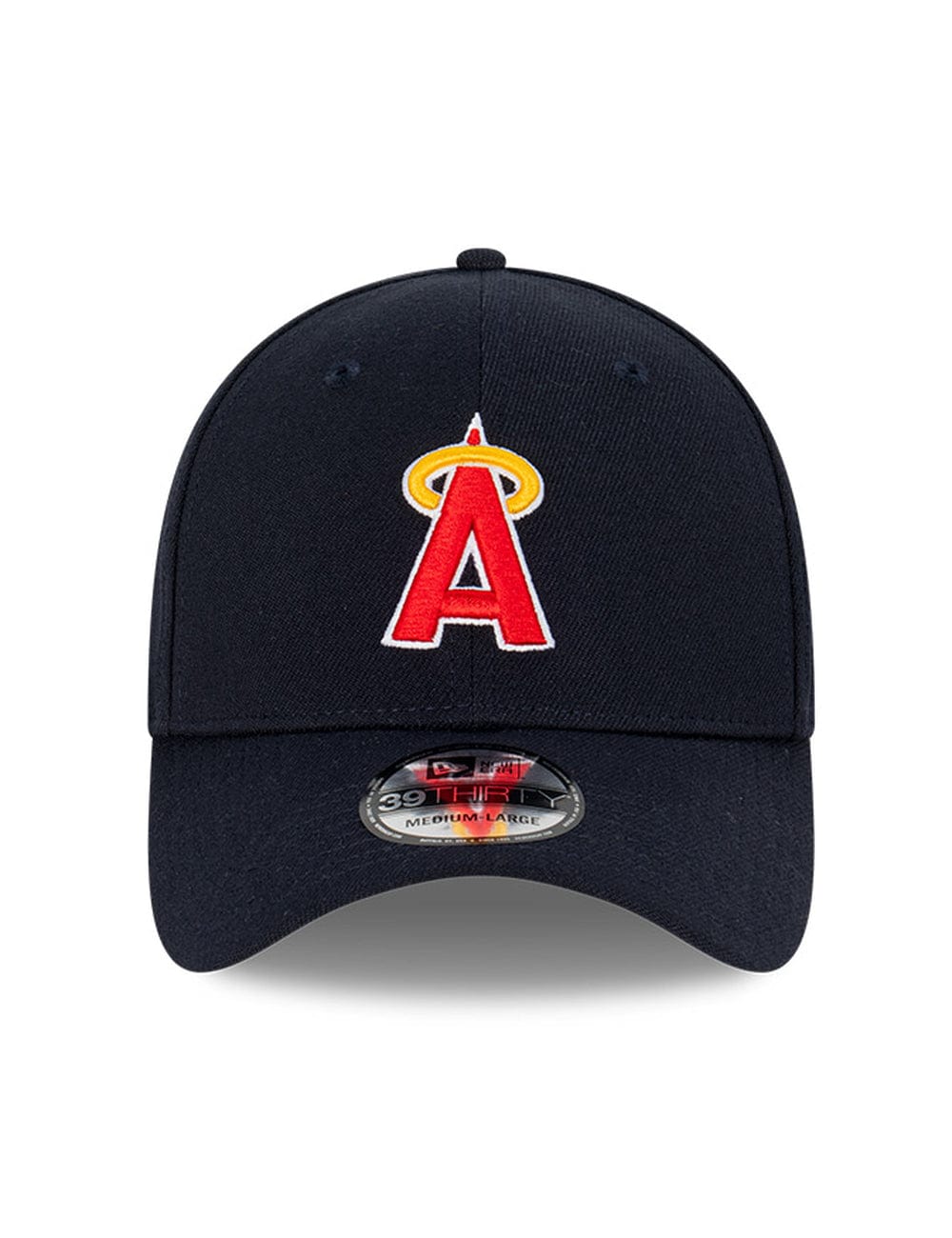 New Era Caps Los Angeles Angels New Era MLB Cooperstown 39THIRTY Stretch-Fit Hat - Navy