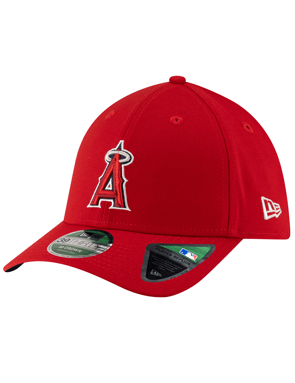 New Era Caps Los Angeles Angels New Era MLB Player Replica 39THIRTY M-Crown Stretch-Fit Hat - Red