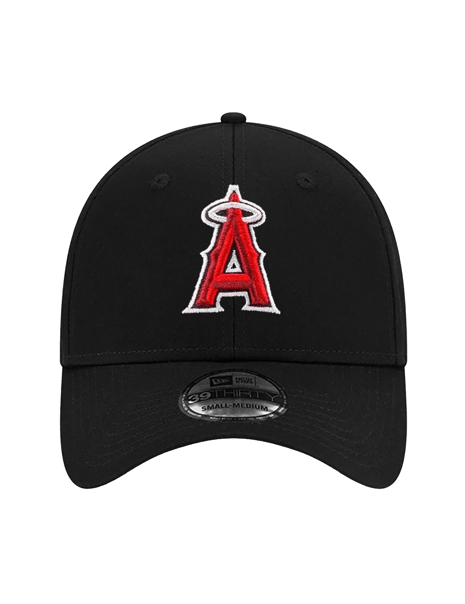 New Era Caps Los Angeles Angels New Era MLB Team 39THIRTY Stretch-Fit Hat - Black