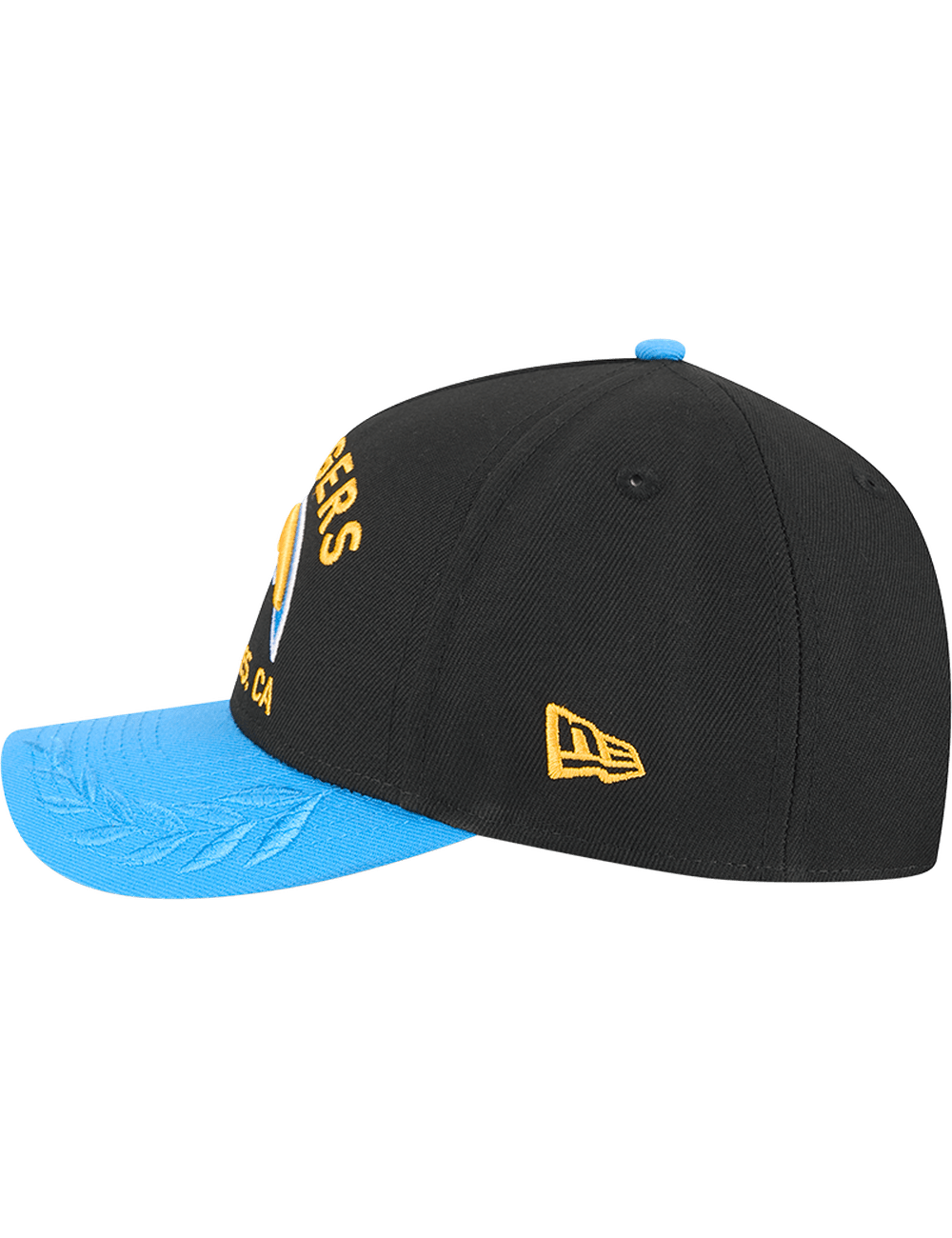 New Era Caps Los Angeles Chargers New Era NFL 25 Draft 9FORTY M-Crown Snapback Hat - Black