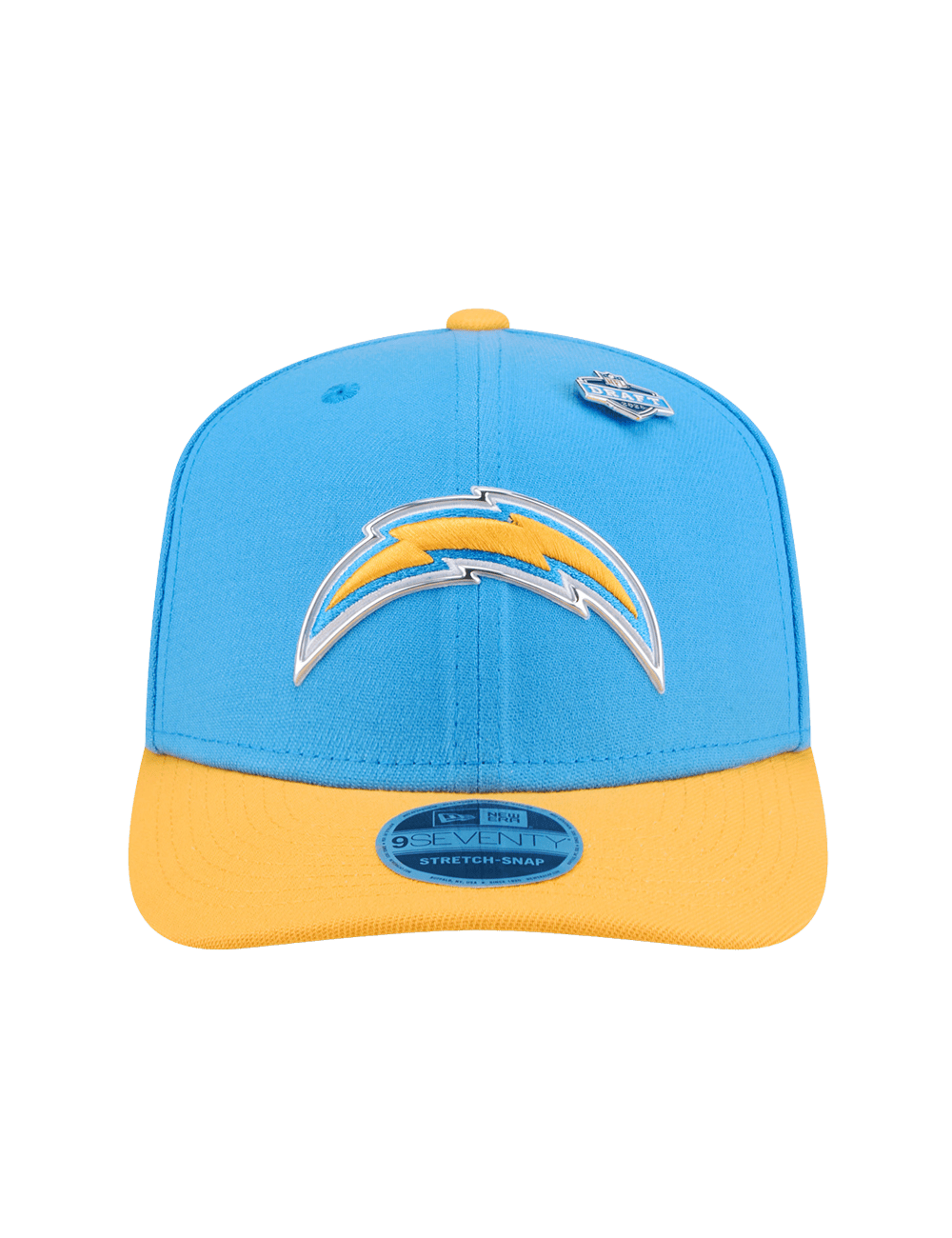 New Era Caps OSFM Los Angeles Chargers New Era NFL Draft 26 9SEVENTY Stretch-Snapback Hat
