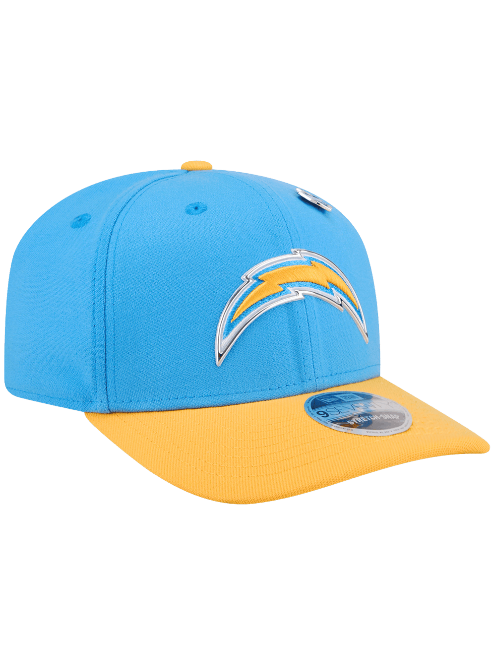 New Era Caps OSFM Los Angeles Chargers New Era NFL Draft 26 9SEVENTY Stretch-Snapback Hat