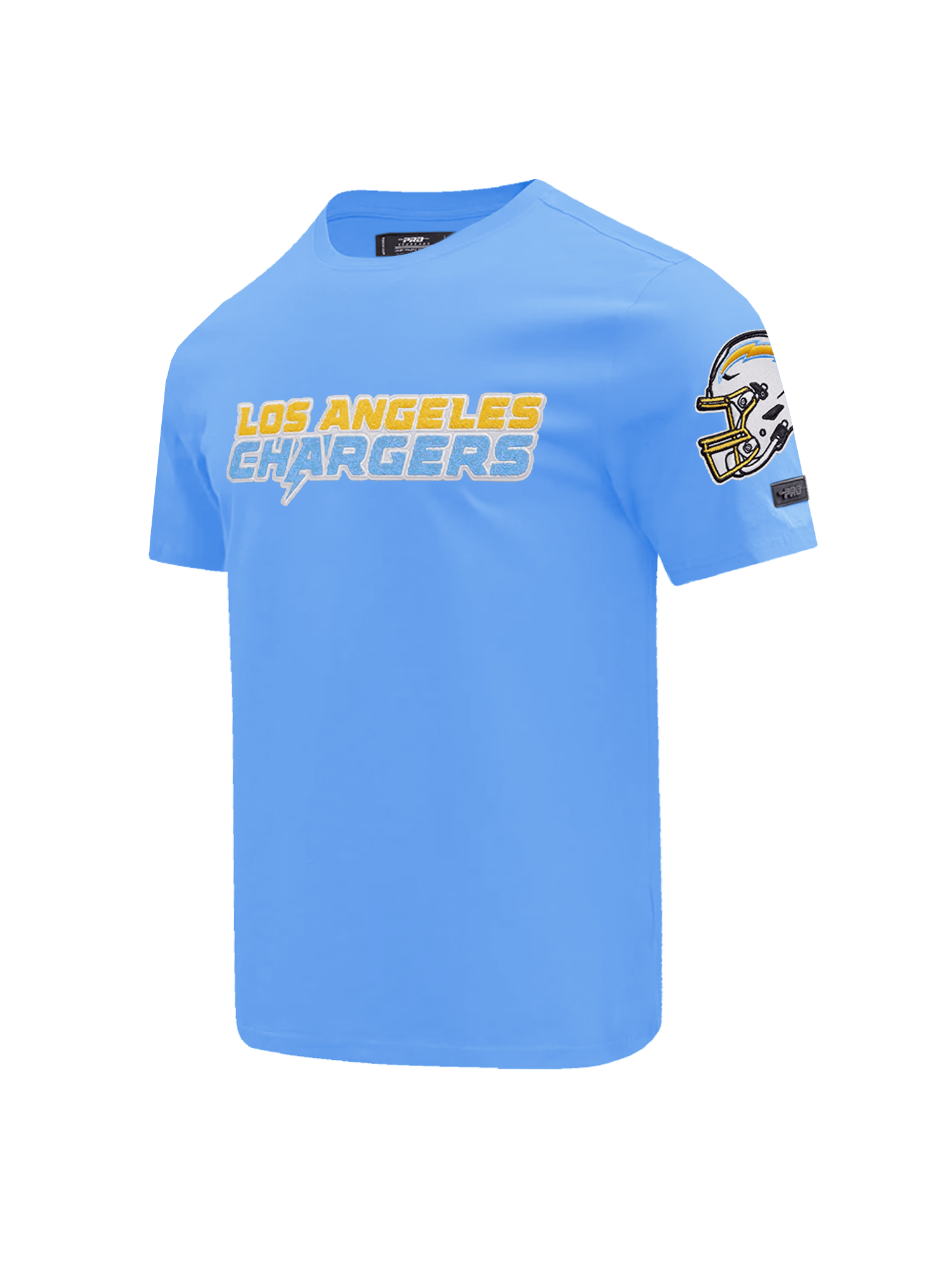 Pro Standard T-Shirts Los Angeles Chargers Pro Standard NFL Team Chenille Flex T-Shirt - Light Blue