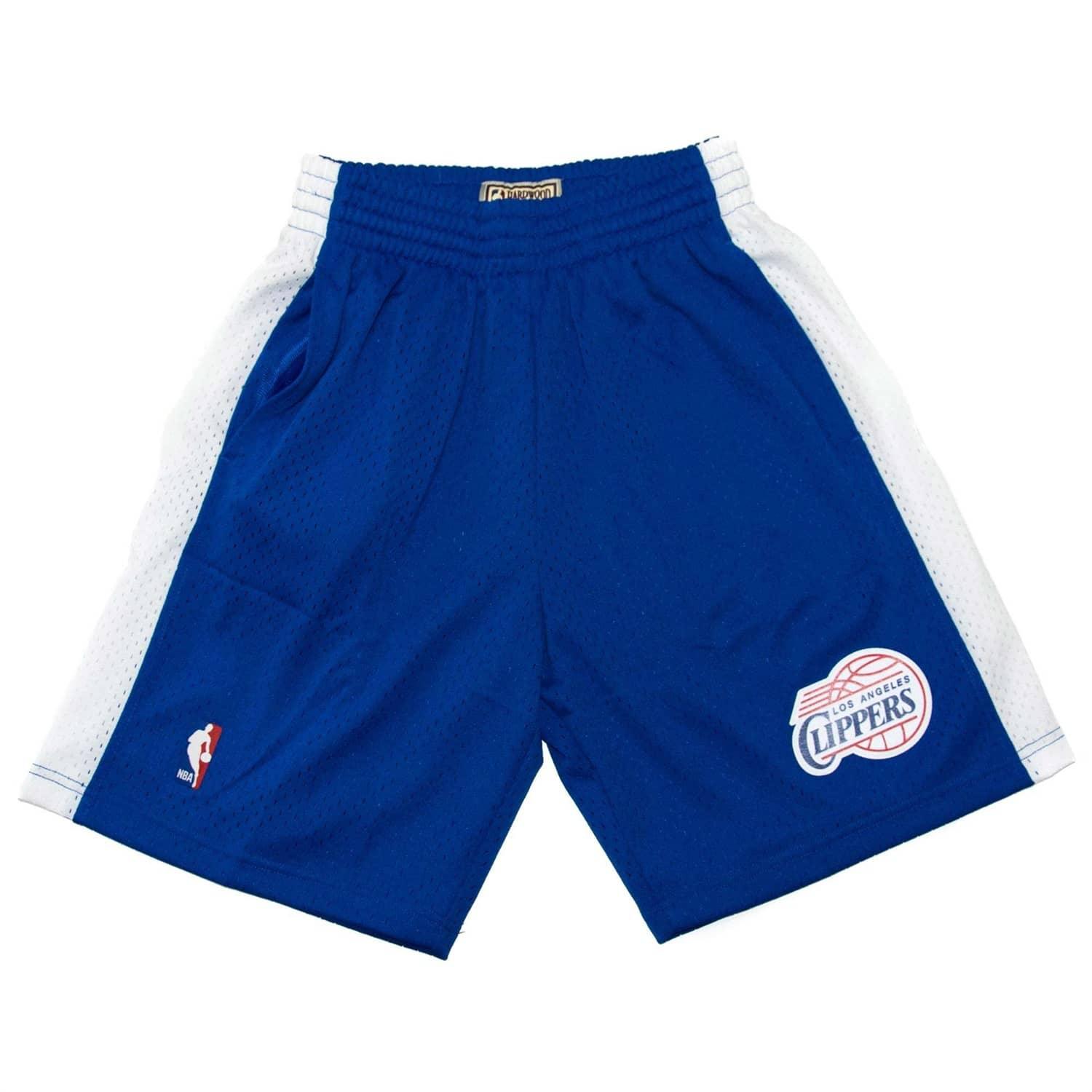 Mitchell And Ness Shorts Los Angeles Clippers Mitchell & Ness NBA 02-03 Road Swingman Shorts - Blue