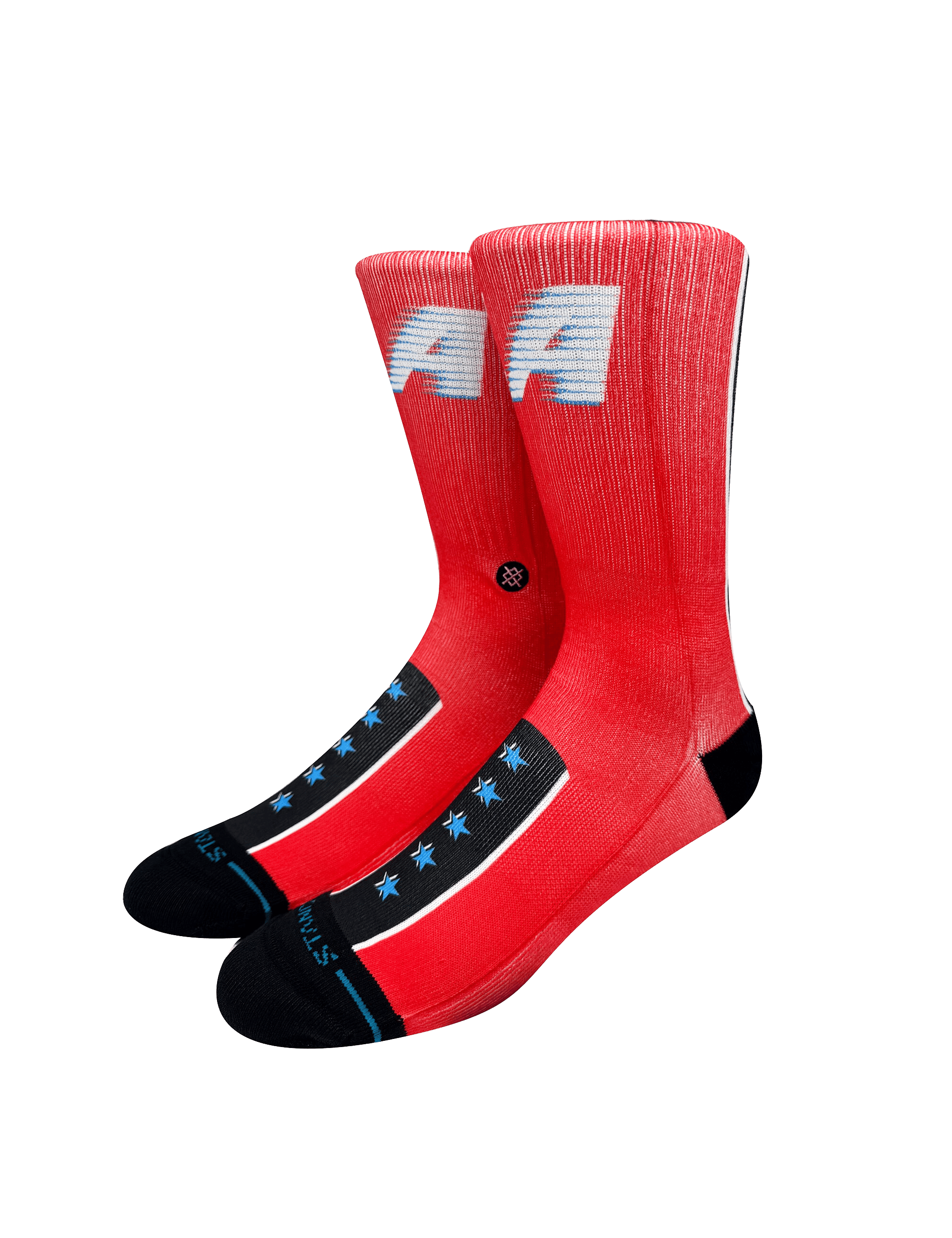 Stance Socks Large (9-12 US) Los Angeles Clippers Stance NBA Statement Crew Socks