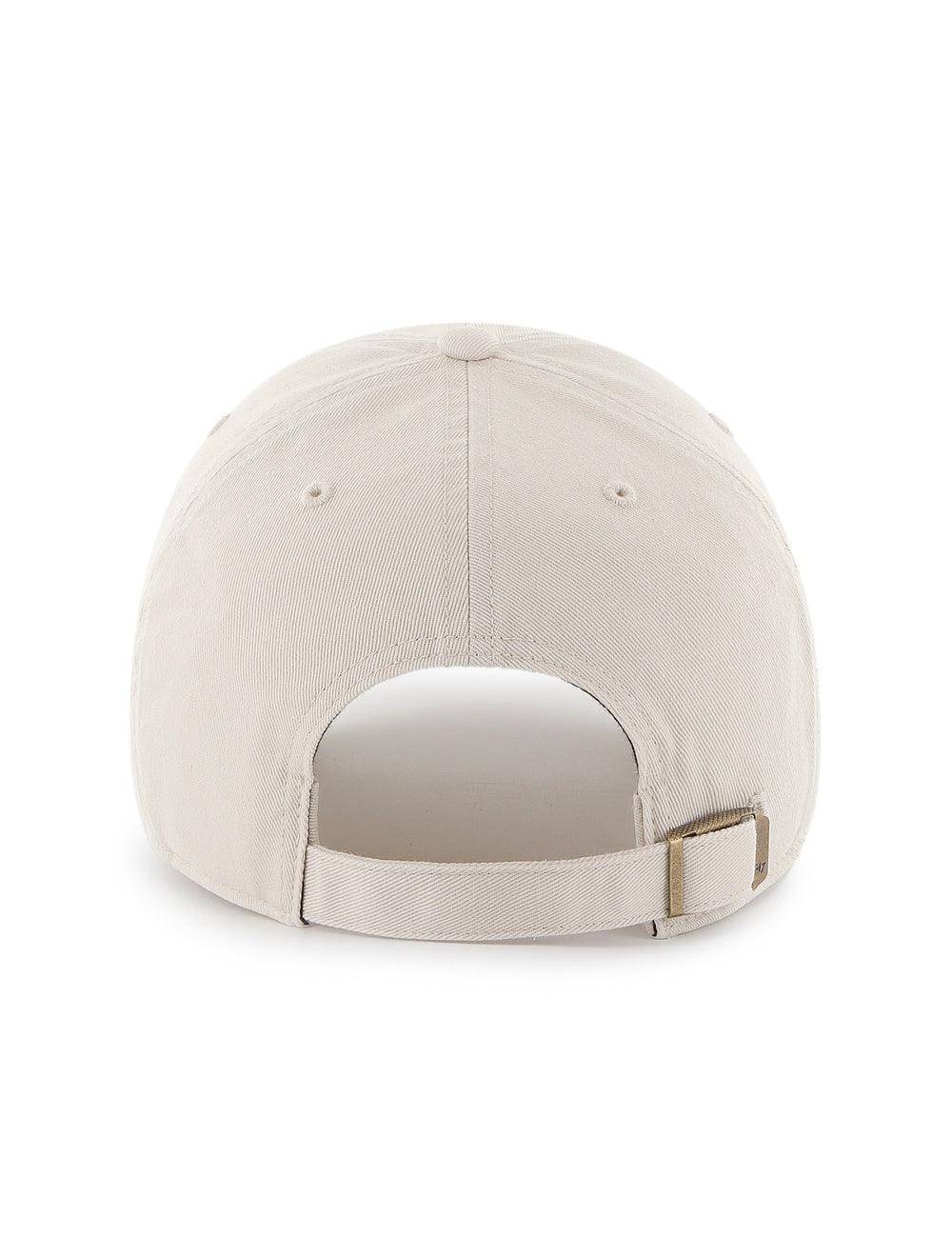 47 Brand Caps Los Angeles Dodgers '47 MLB Team Clean Up Strapback Hat - Bone