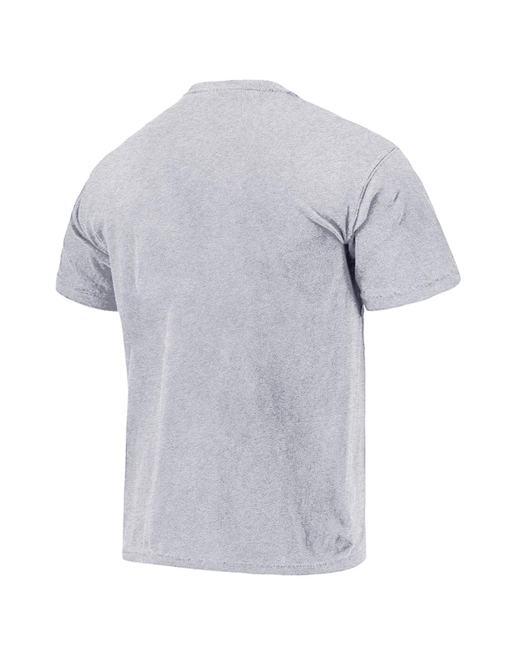 Majestic Athletic T-Shirts Los Angeles Dodgers Majestic MLB Banner Vintage T-Shirt - Grey Marle