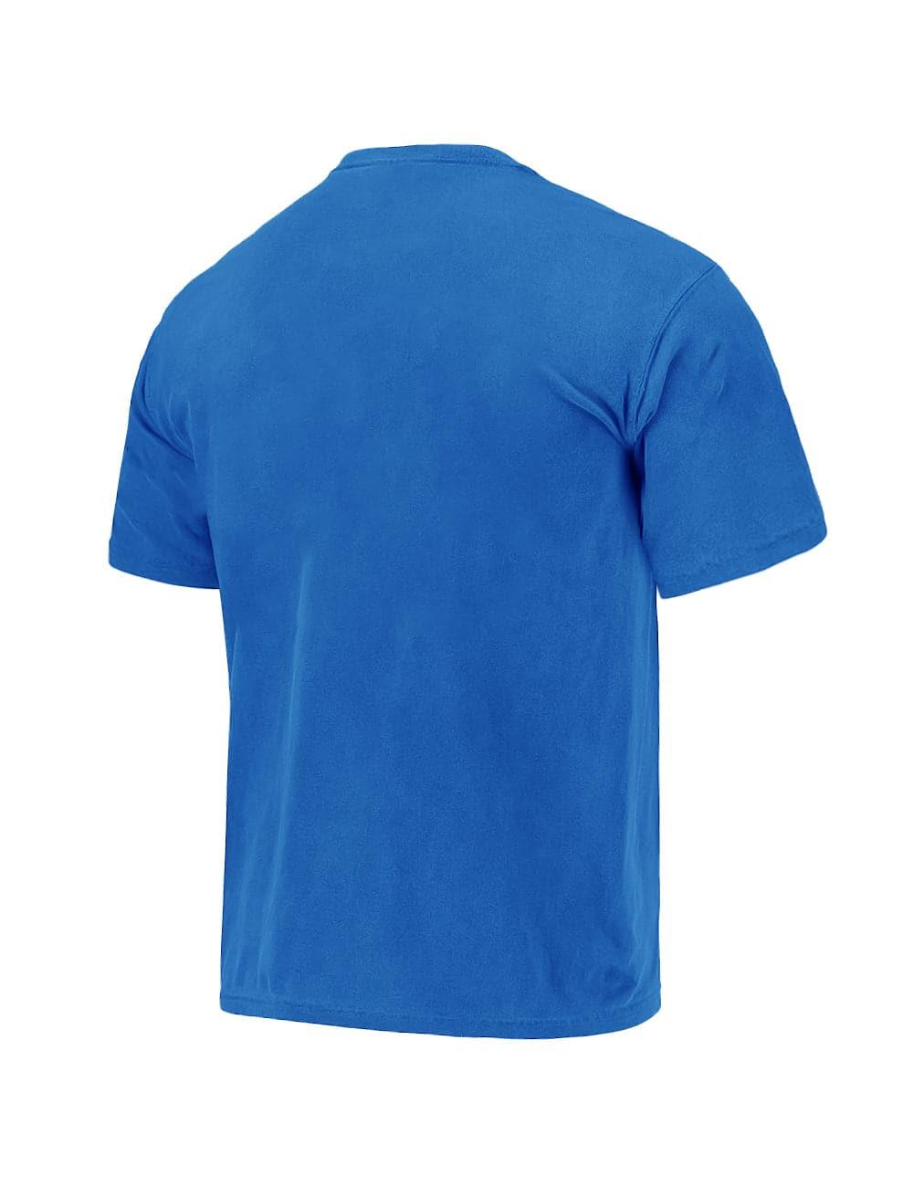Majestic Athletic T-Shirts Los Angeles Dodgers Majestic MLB Ivy Arch Vintage T-Shirt - Faded Blue