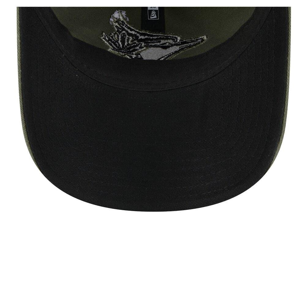 New Era Caps Los Angeles Dodgers New Era MLB 2023 Armed Forces 9TWENTY Strapback Hat - Army
