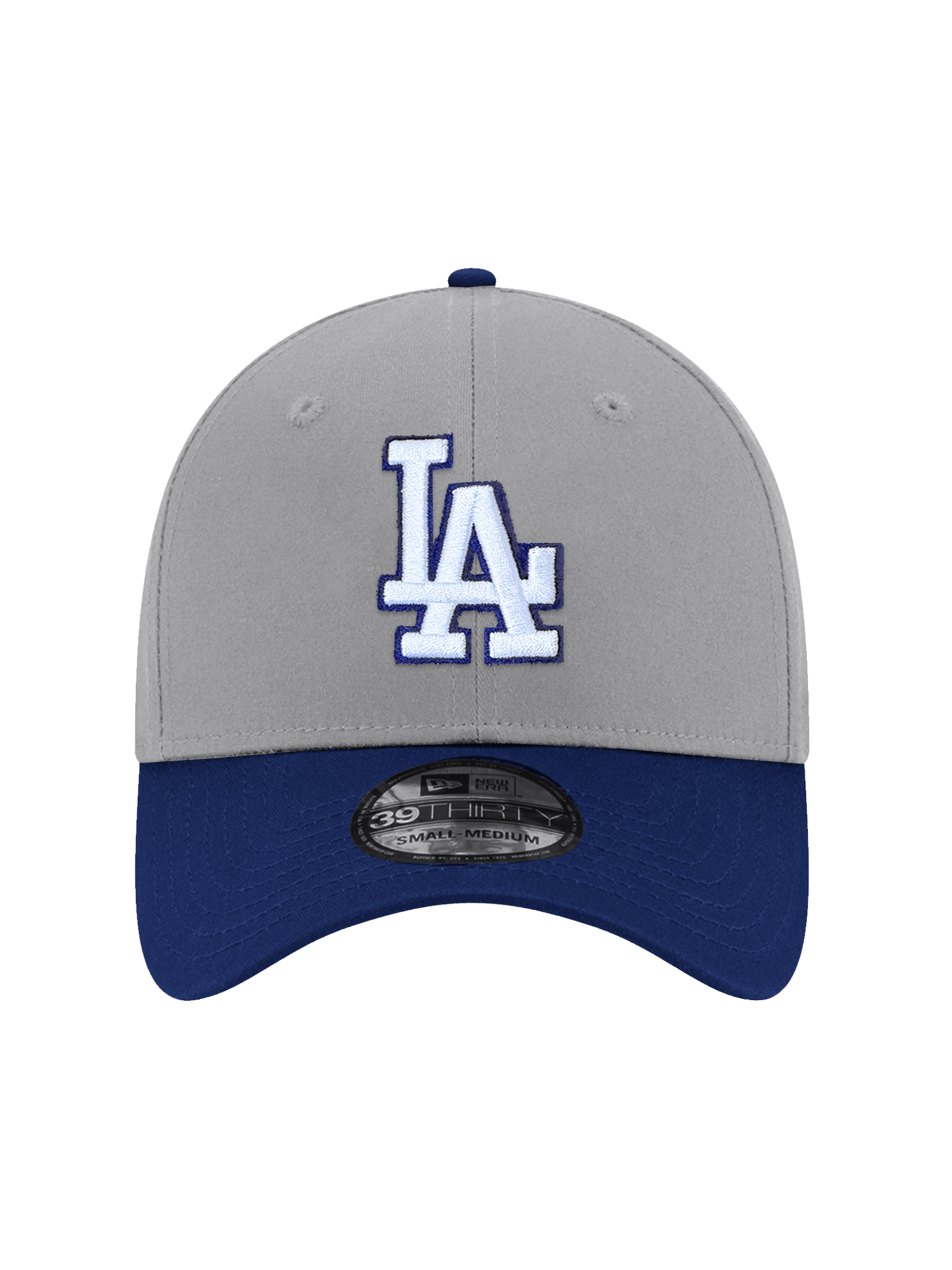 New Era Caps Los Angeles Dodgers New Era MLB Alt 39THIRTY Stretch-Fit Hat - Grey