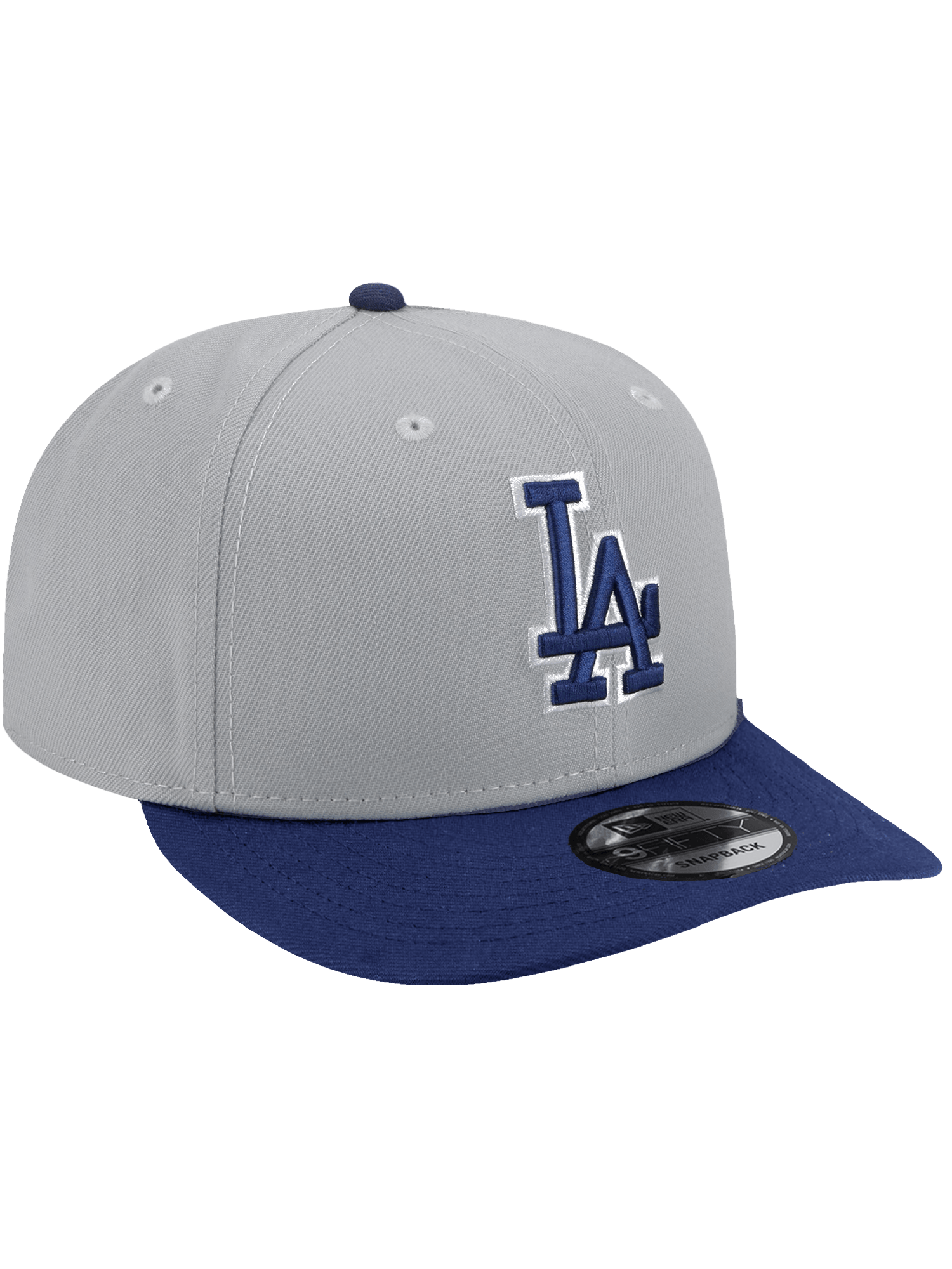New Era Caps OSFA Los Angeles Dodgers New Era MLB Alt Pre-Curved 9FIFTY Snapback Hat - Grey