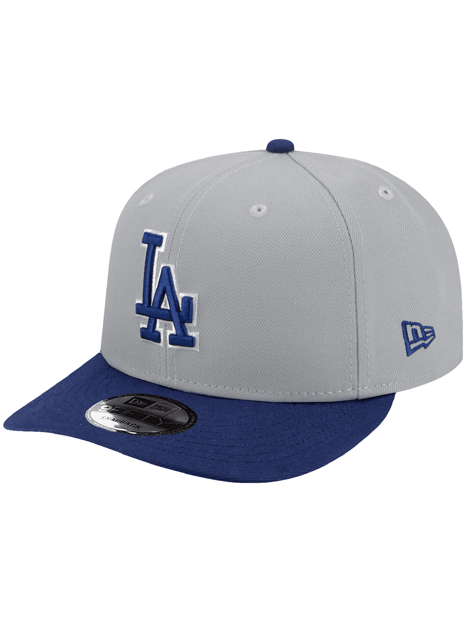 New Era Caps OSFA Los Angeles Dodgers New Era MLB Alt Pre-Curved 9FIFTY Snapback Hat - Grey