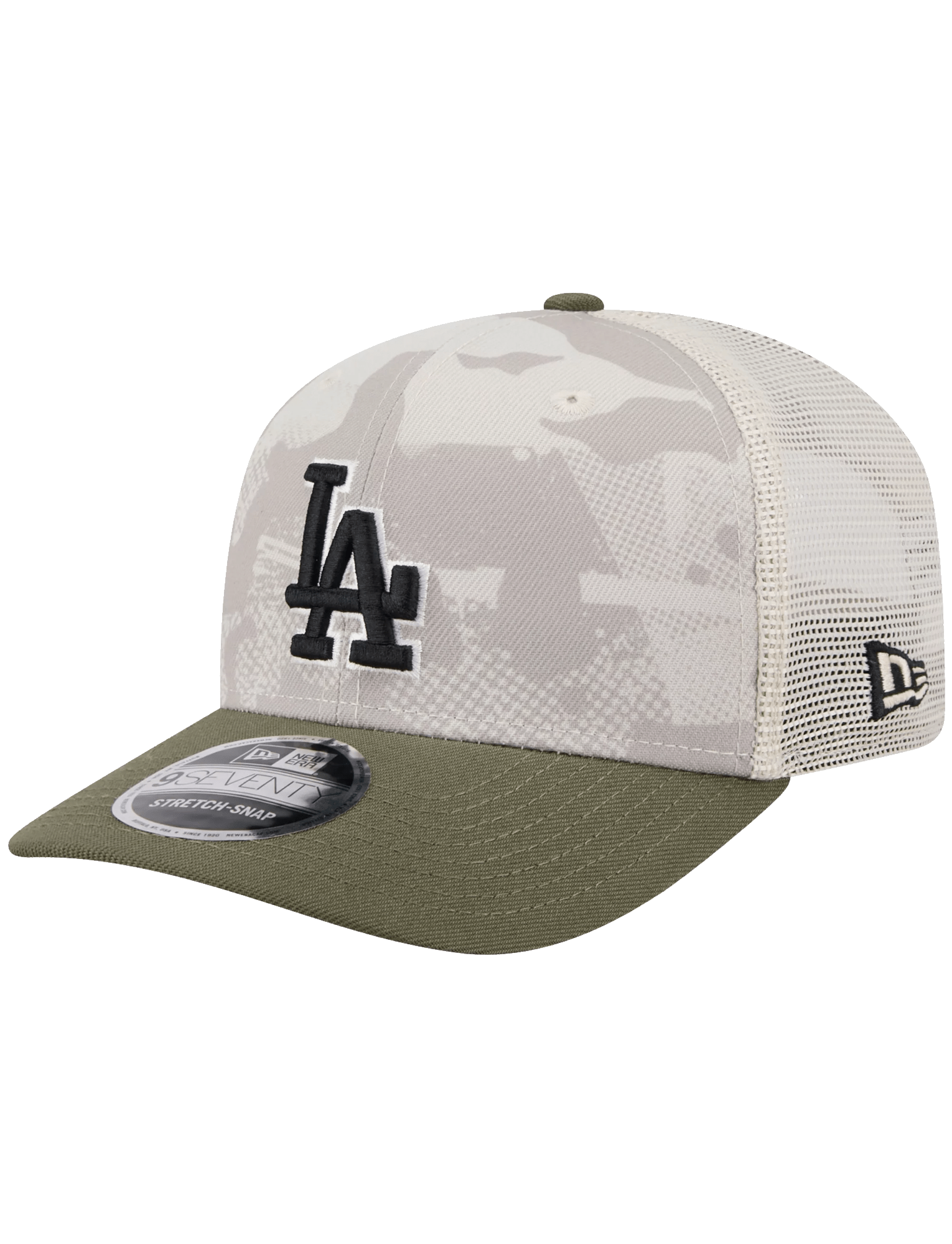 New Era Caps Los Angeles Dodgers New Era MLB Armed Forces 2025 9SEVENTY Stretch-Snapback Hat