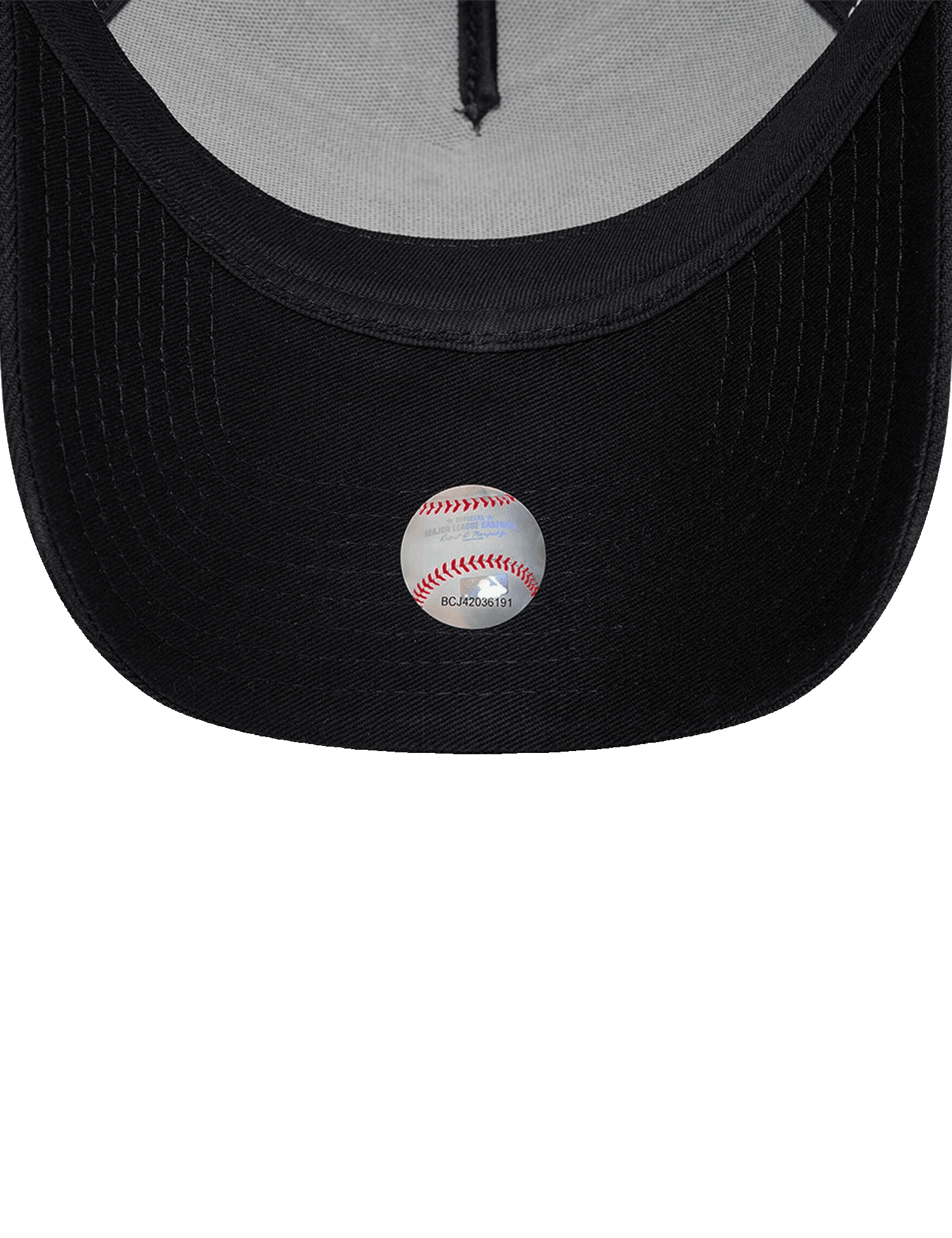 New Era Caps Los Angeles Dodgers New Era MLB Black White 9FORTY A-Frame Snapback Hat - Black