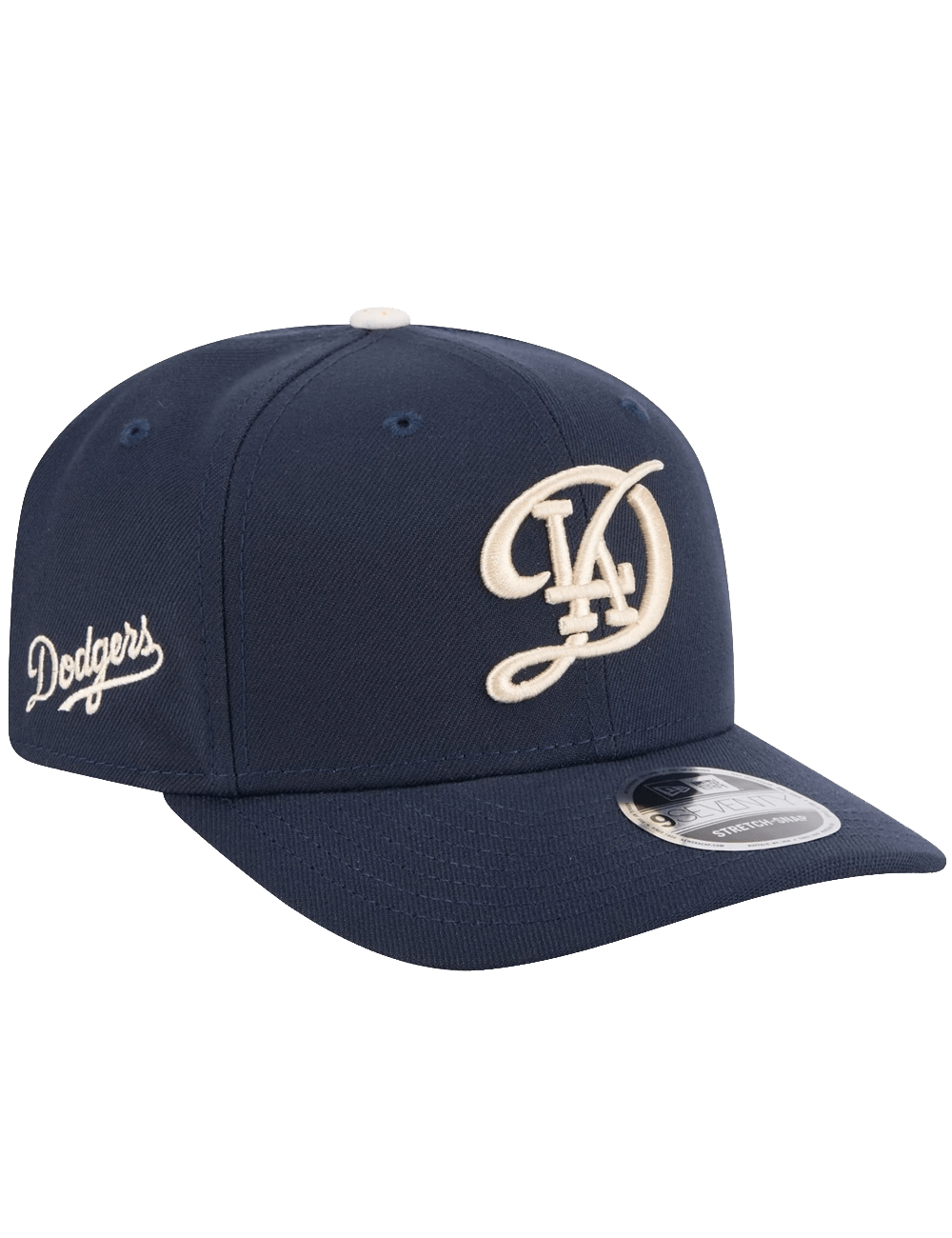 New Era Caps Los Angeles Dodgers New Era MLB City Connect 9SEVENTY Stretch Snapback Hat - Navy
