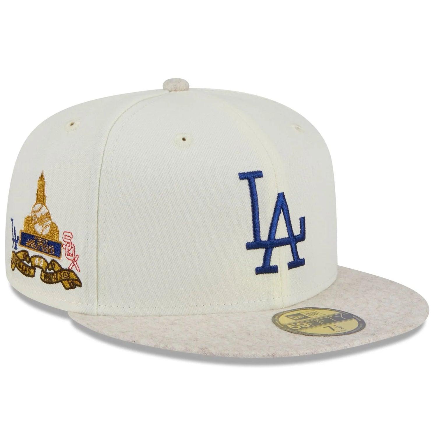 New Era Caps Los Angeles Dodgers New Era MLB Match-Up 59FIFTY Fitted Hat - Chrome