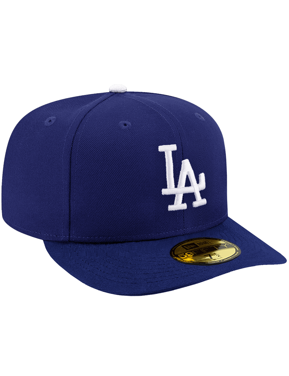 New Era Caps Los Angeles Dodgers New Era MLB On-Field AC Pre-Curved 59FIFTY Fitted Hat - Blue