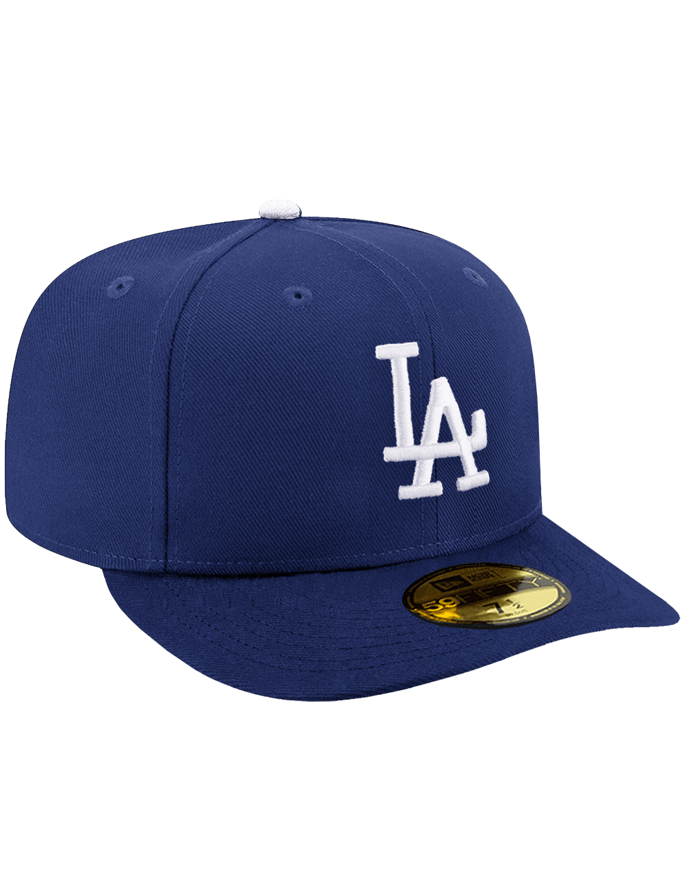New Era Caps Los Angeles Dodgers New Era MLB On-Field AC Pre-Curved 59FIFTY Fitted Hat - Blue