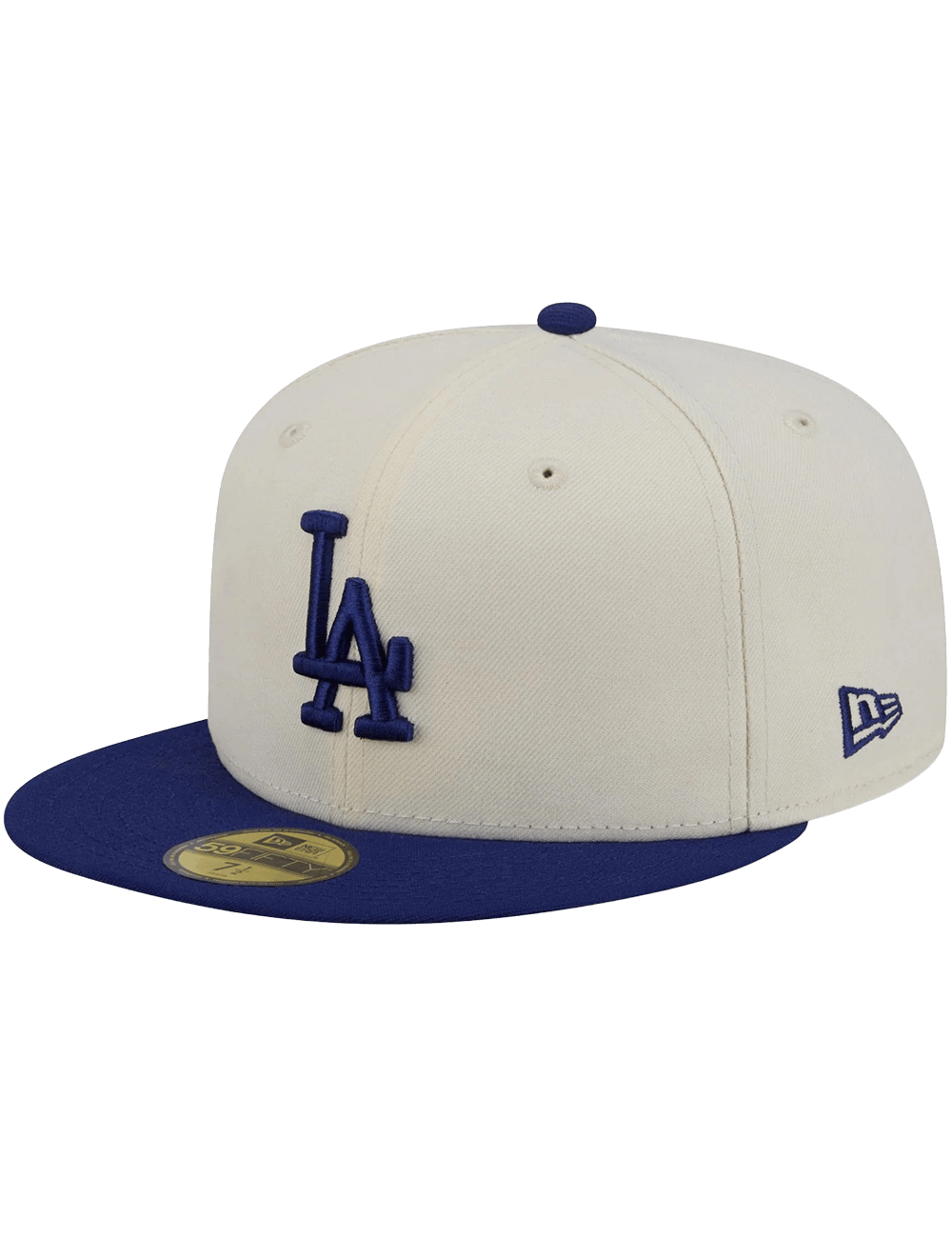 New Era Caps Los Angeles Dodgers New Era MLB Team 2 Tone 59FIFTY Fitted Hat - Chrome