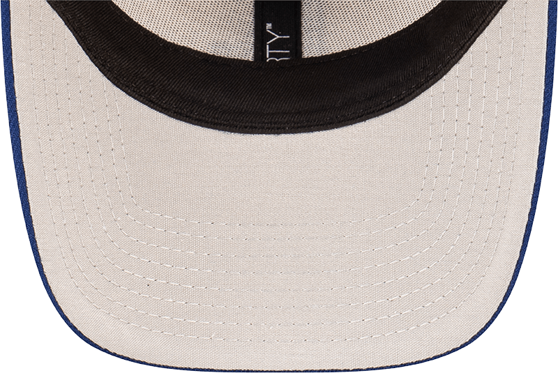 New Era Caps Los Angeles Dodgers New Era MLB Team 2 Tone Repreve 9FORTY Strapback Hat - Stone