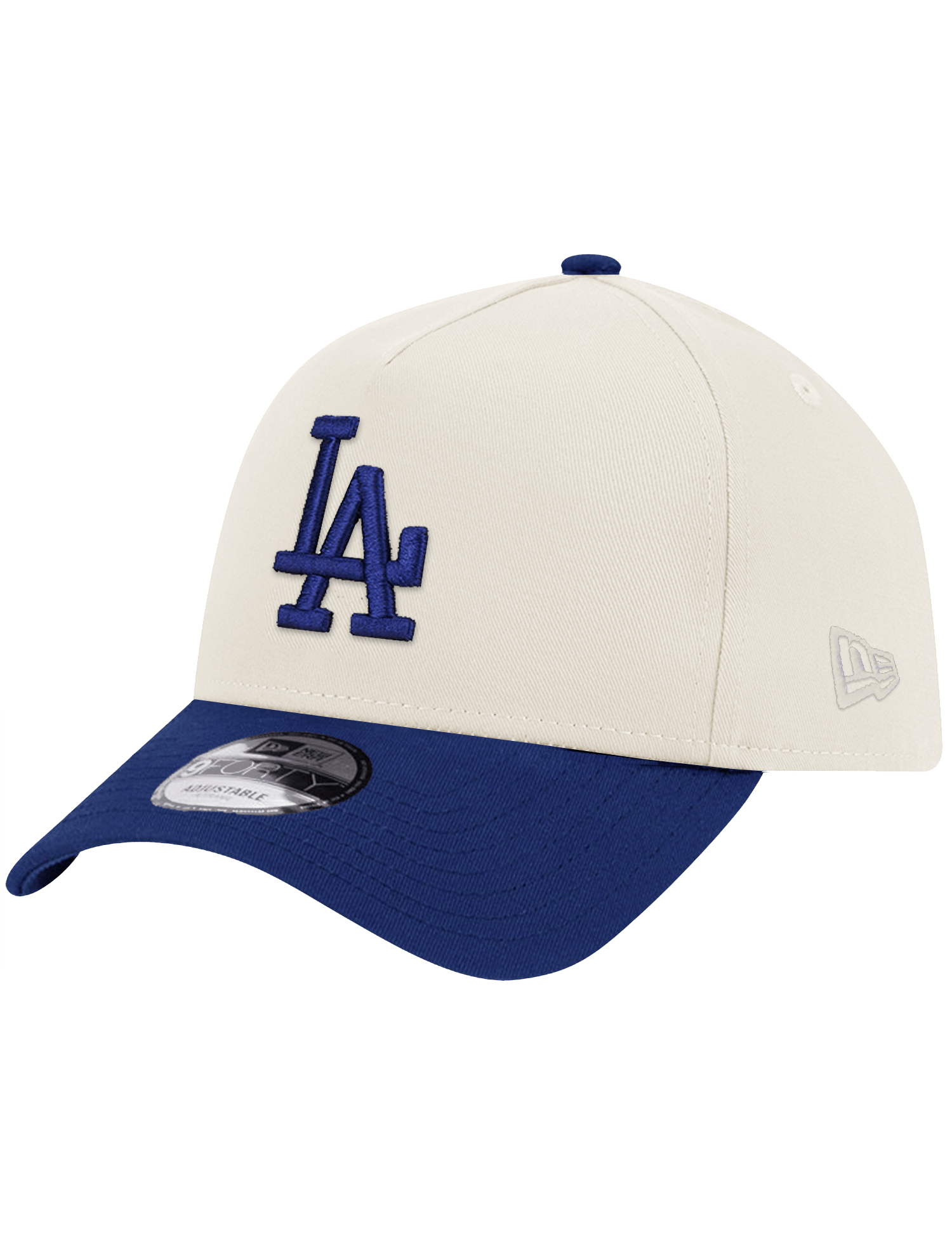 New Era Caps Los Angeles Dodgers New Era MLB Team 2T 9FORTY A-Frame Snapback Hat - Chrome