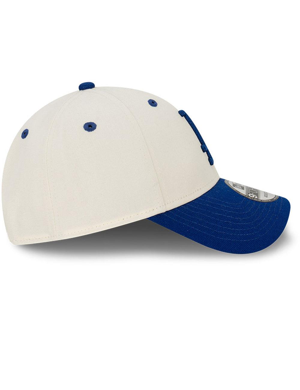 New Era Caps Los Angeles Dodgers New Era MLB Team 2T 9FORTY Snapback Hat - Chrome White