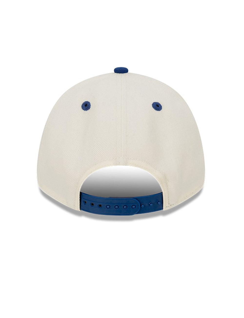 New Era Caps Los Angeles Dodgers New Era MLB Team 2T 9FORTY Snapback Hat - Chrome White