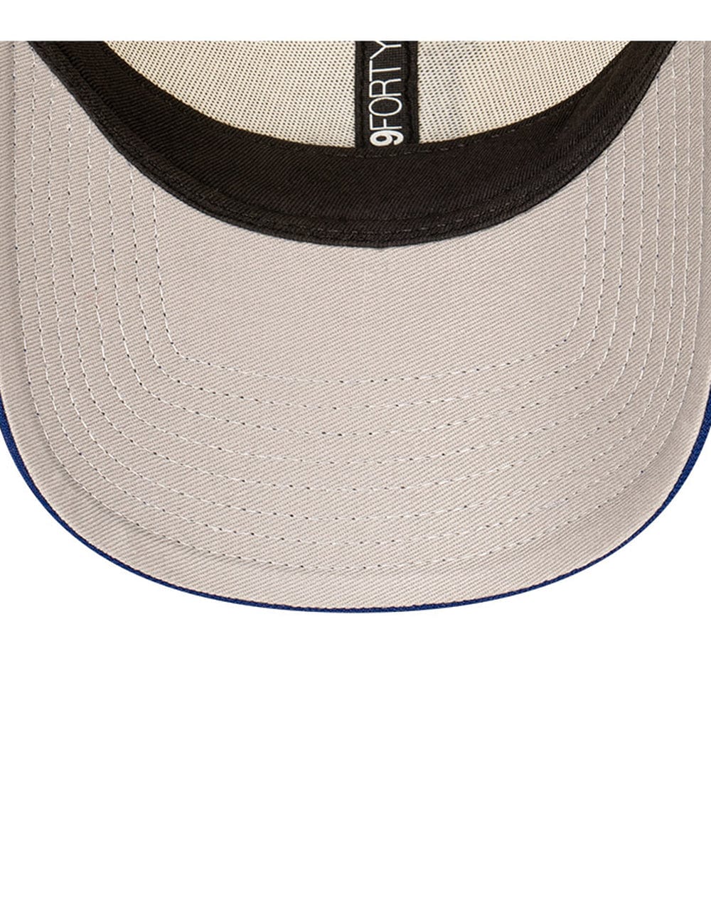 New Era Caps Los Angeles Dodgers New Era MLB Team 2T 9FORTY Snapback Hat - Chrome White