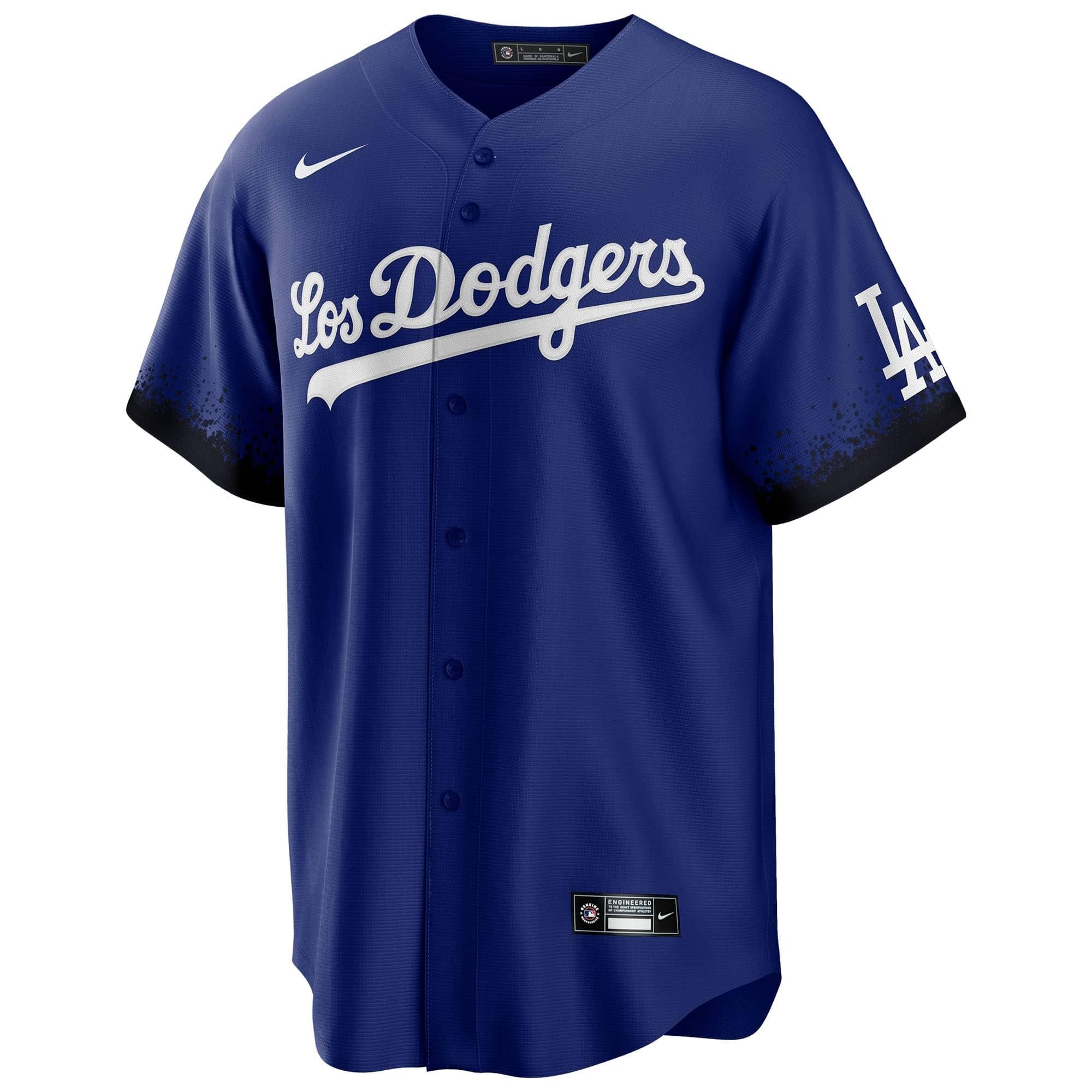 Nike Jerseys Los Angeles Dodgers Nike MLB City Connect Jersey - Blue