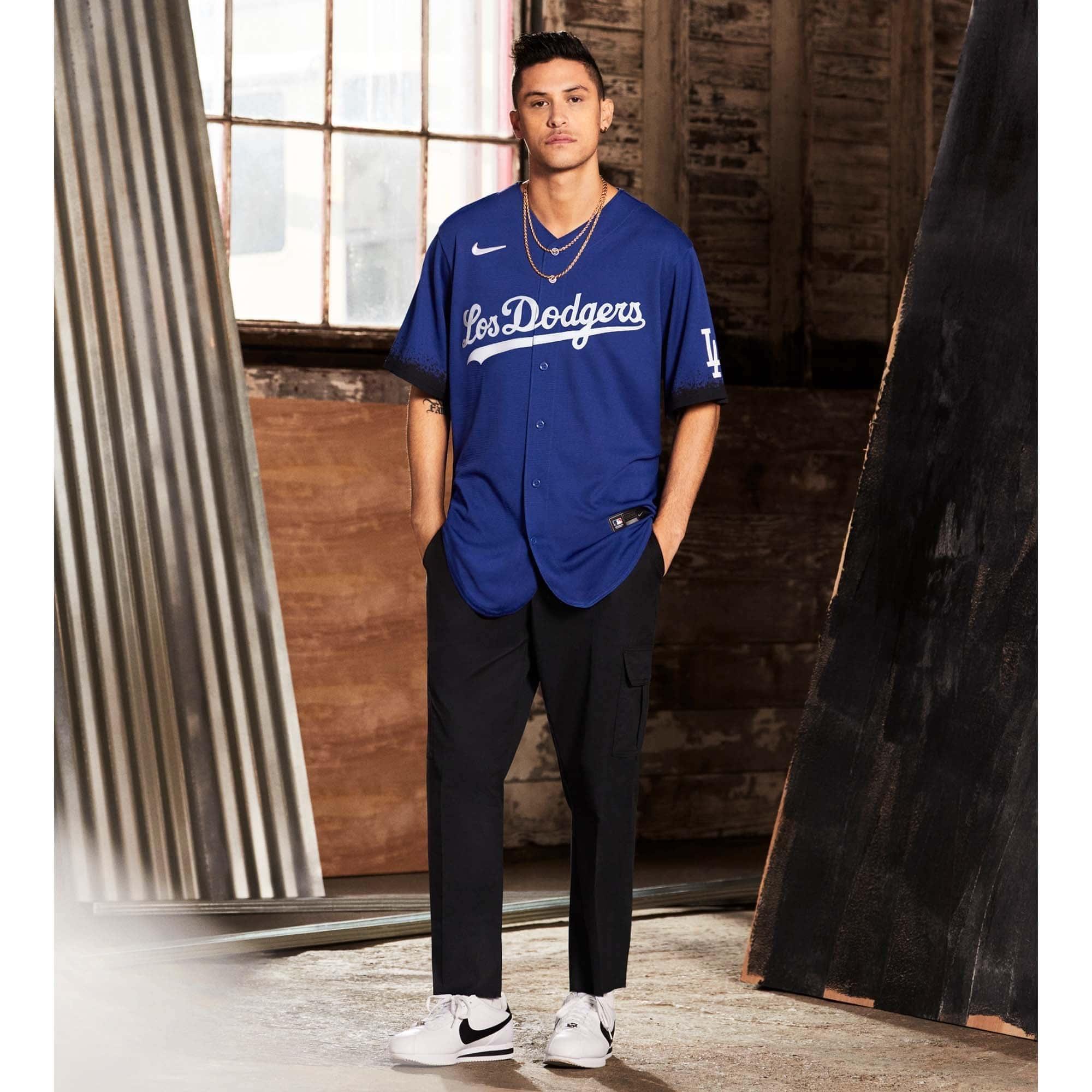 Nike Jerseys Los Angeles Dodgers Nike MLB City Connect Jersey - Blue
