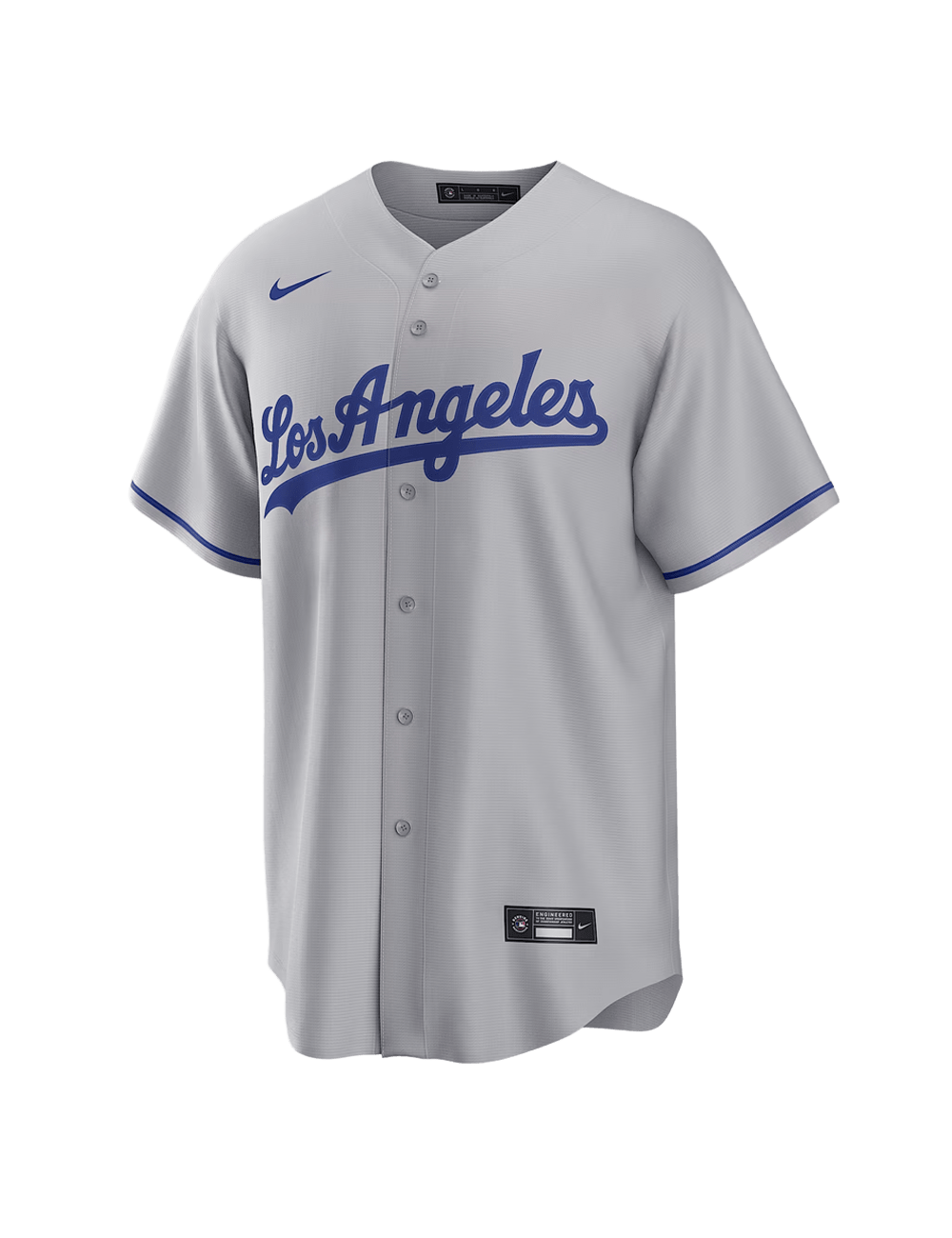 Nike Jerseys Los Angeles Dodgers Nike MLB Road Replica Jersey - Grey