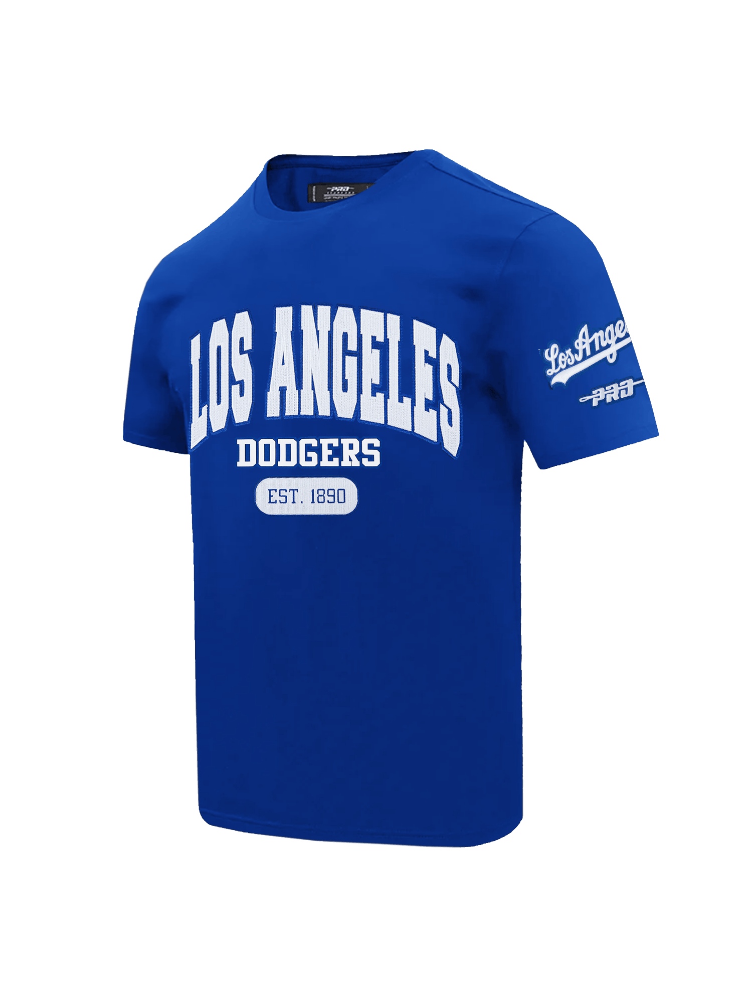 Pro Standard T-Shirts Los Angeles Dodgers Pro Standard MLB City Arch Premium Flex T-Shirt - Blue