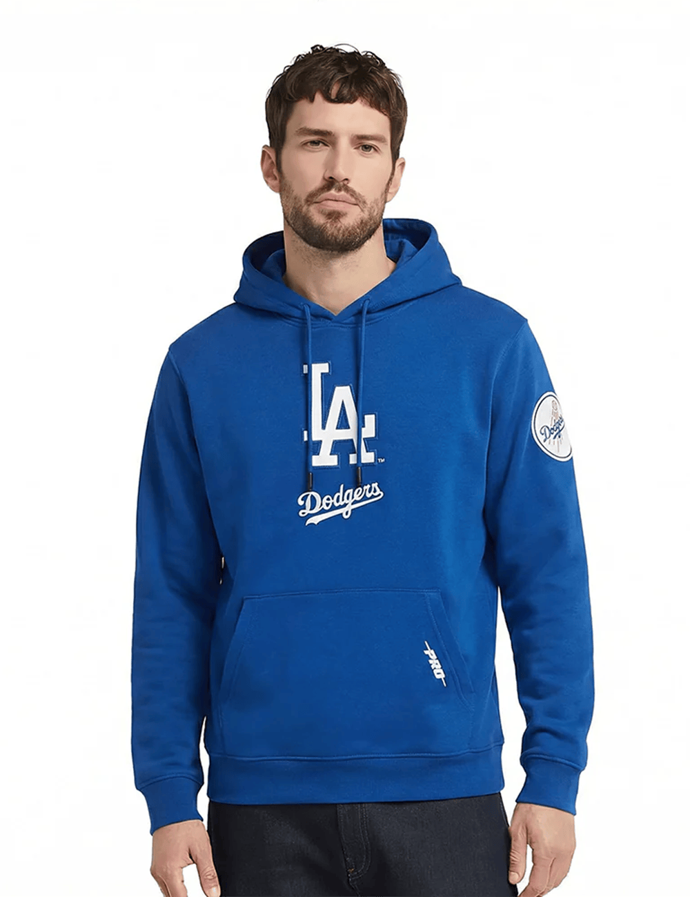 Pro Standard Jumpers Los Angeles Dodgers Pro Standard MLB Classic Chenille Hoodie Jumper  - Blue
