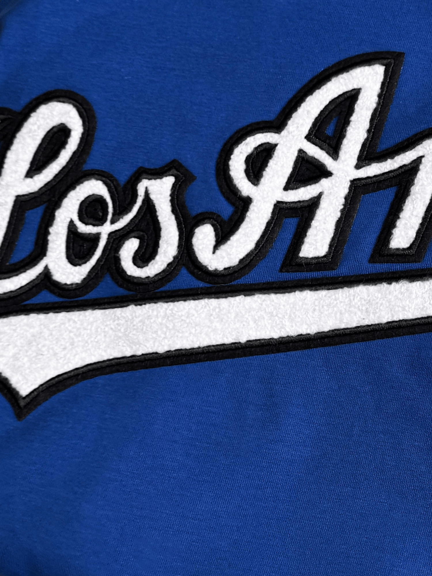 Pro Standard T-Shirts Los Angeles Dodgers Pro Standard MLB Classic Chenille T-Shirt - Blue