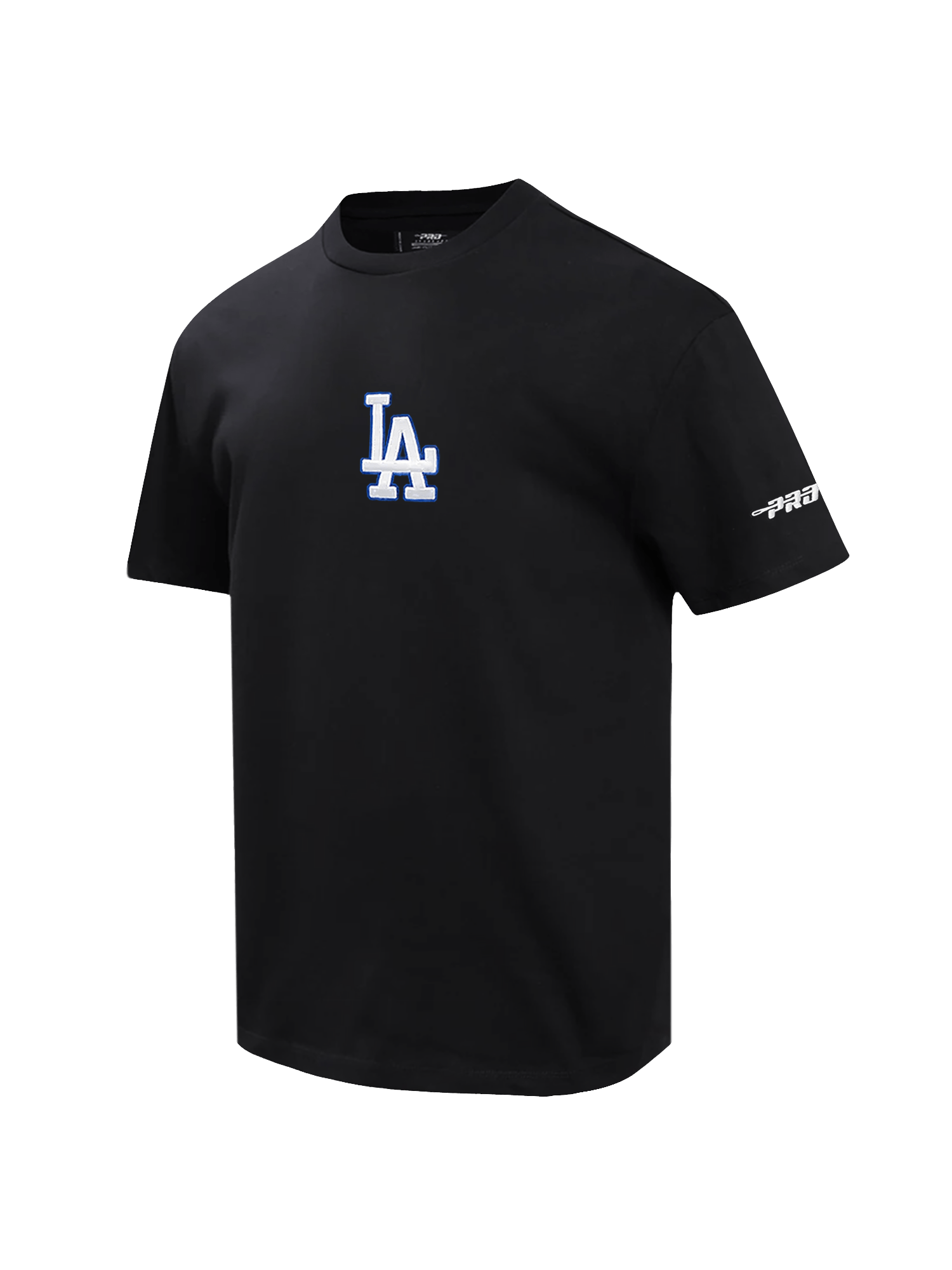 Pro Standard T-Shirts Los Angeles Dodgers Pro Standard MLB Icon Drop Shoulder T-Shirt - Black