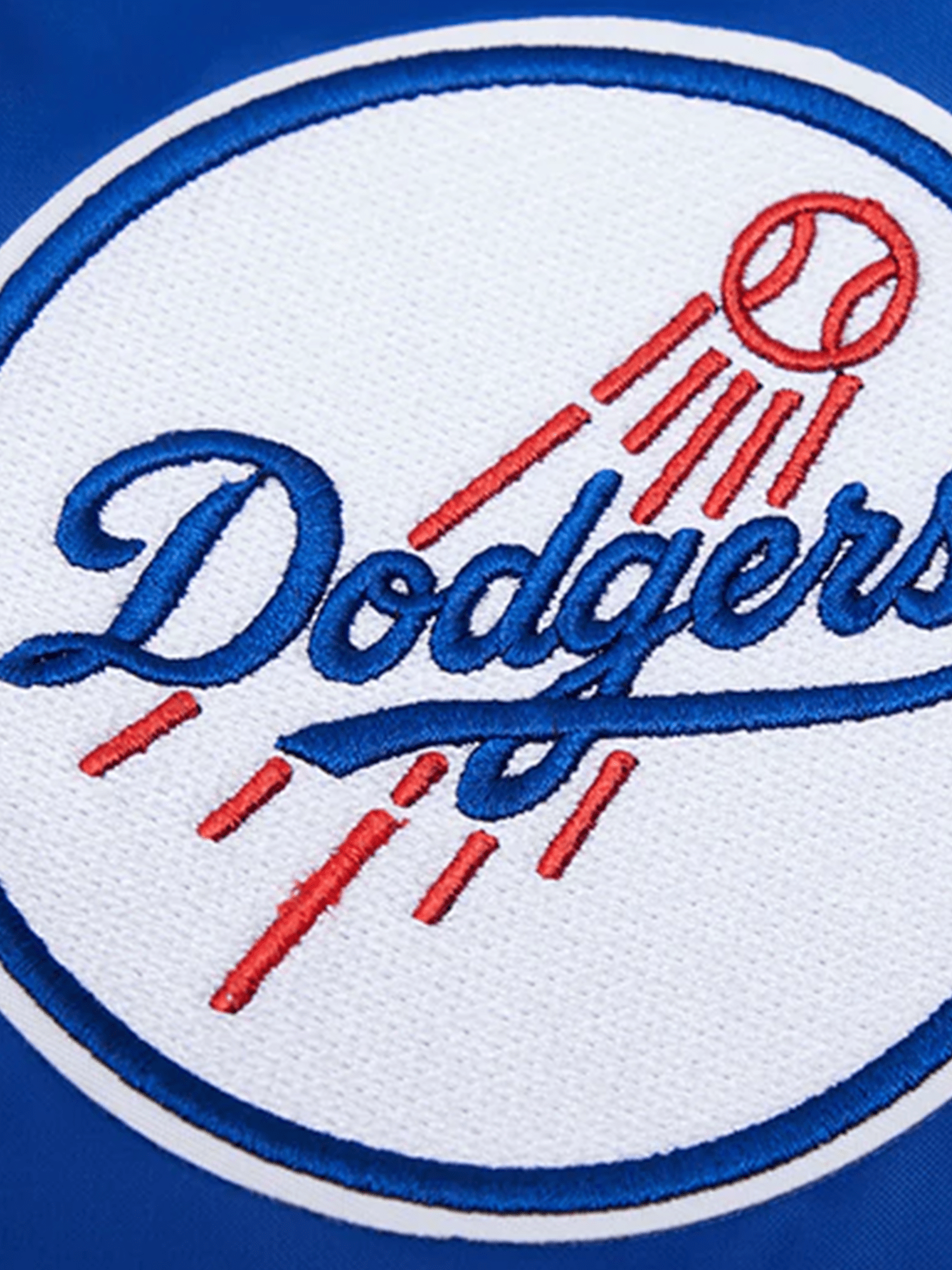 Pro Standard Jackets Los Angeles Dodgers Pro Standard MLB Team Classic Satin Button Jacket - Blue