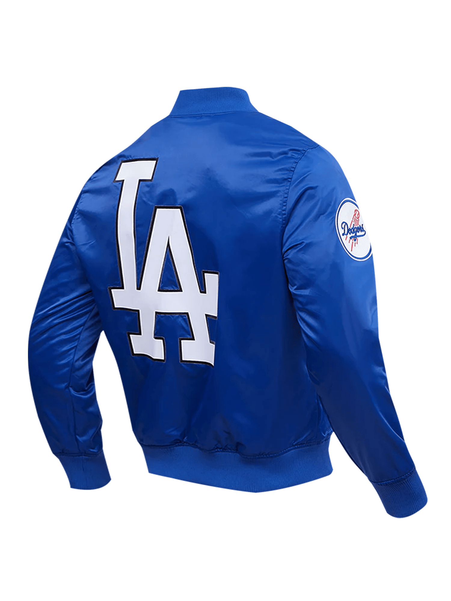 Pro Standard Jackets Los Angeles Dodgers Pro Standard MLB Team Classic Satin Button Jacket - Blue