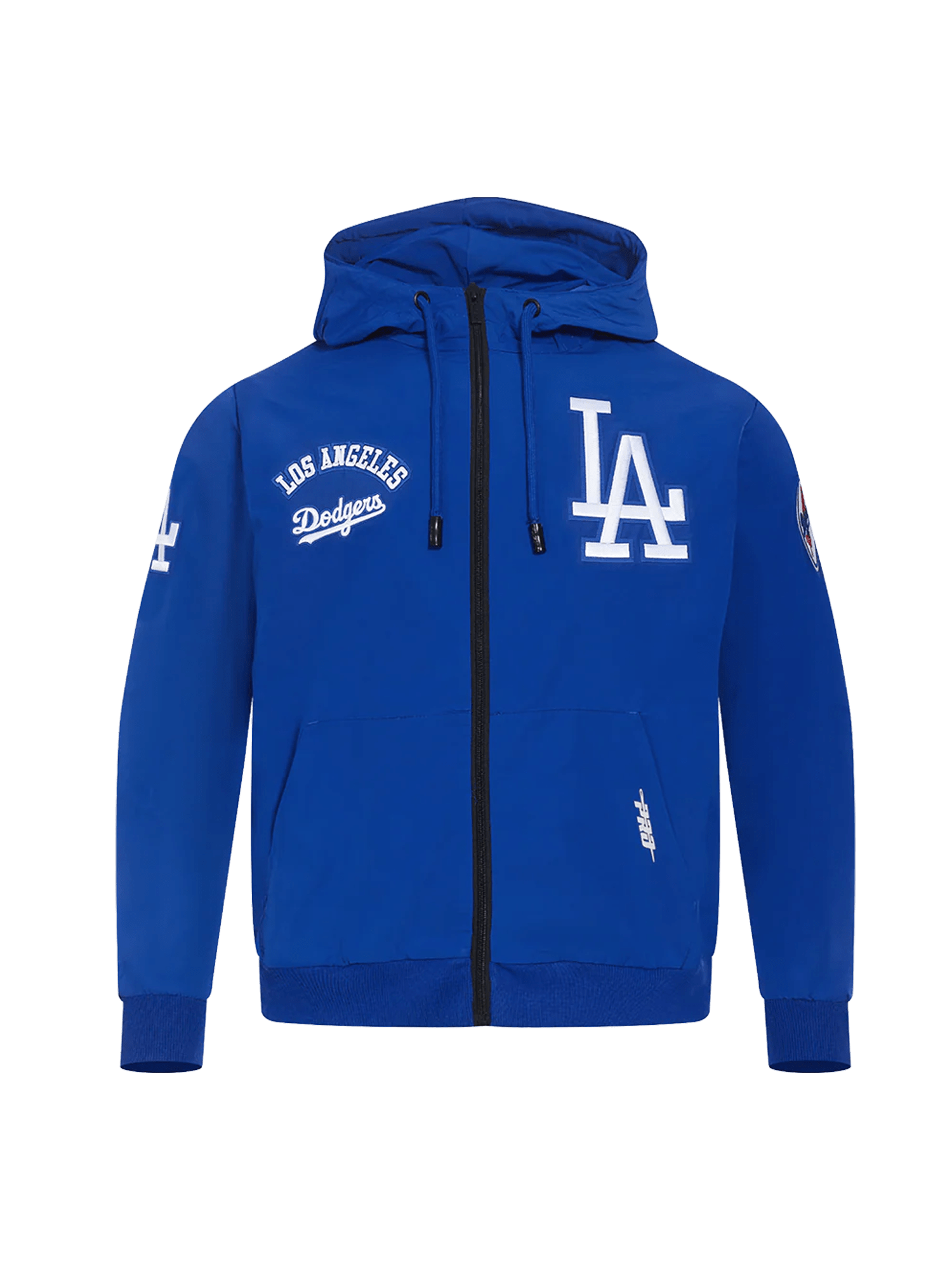 Pro Standard Jumpers Los Angeles Dodgers Pro Standard MLB Woven Wind Zip Hoodie Jumper - Blue