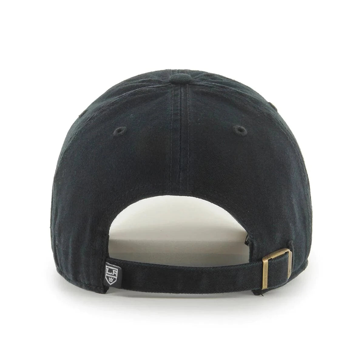 47 Brand Caps Los Angeles Kings '47 NHL Team Clean Up Strapback Hat - Black