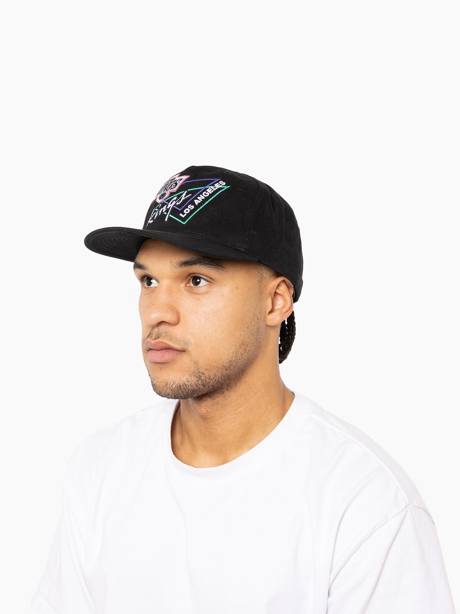 Mitchell And Ness Caps Los Angeles Kings Mitchell & Ness NHL Origin Deadstock Snapback Hat - Black