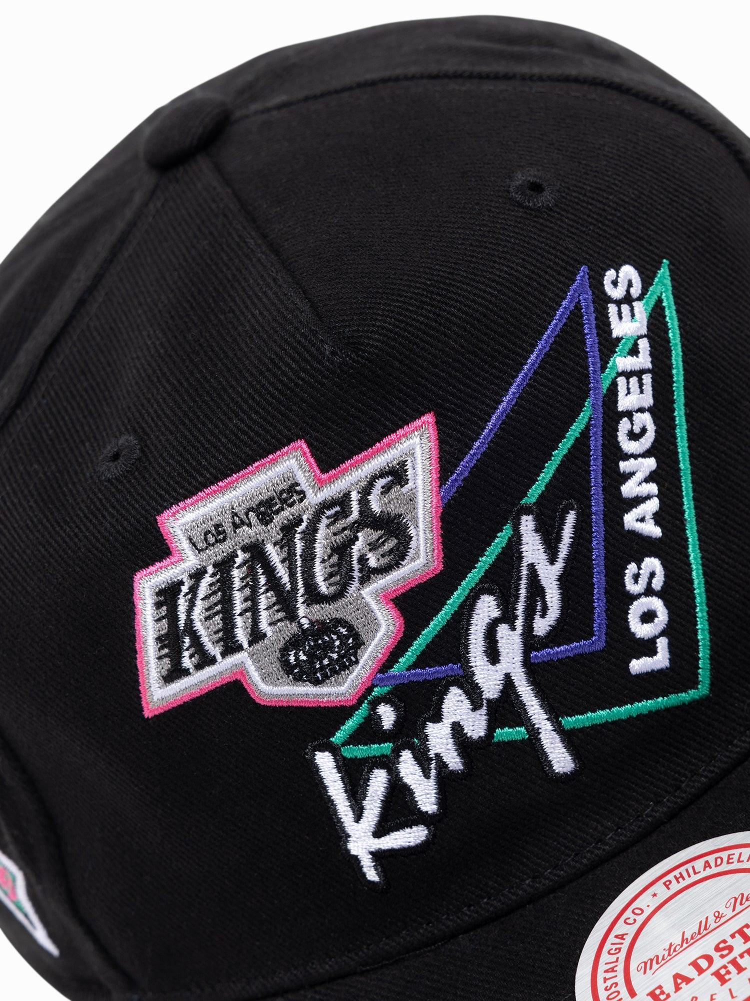 Mitchell And Ness Caps Los Angeles Kings Mitchell & Ness NHL Origin Deadstock Snapback Hat - Black
