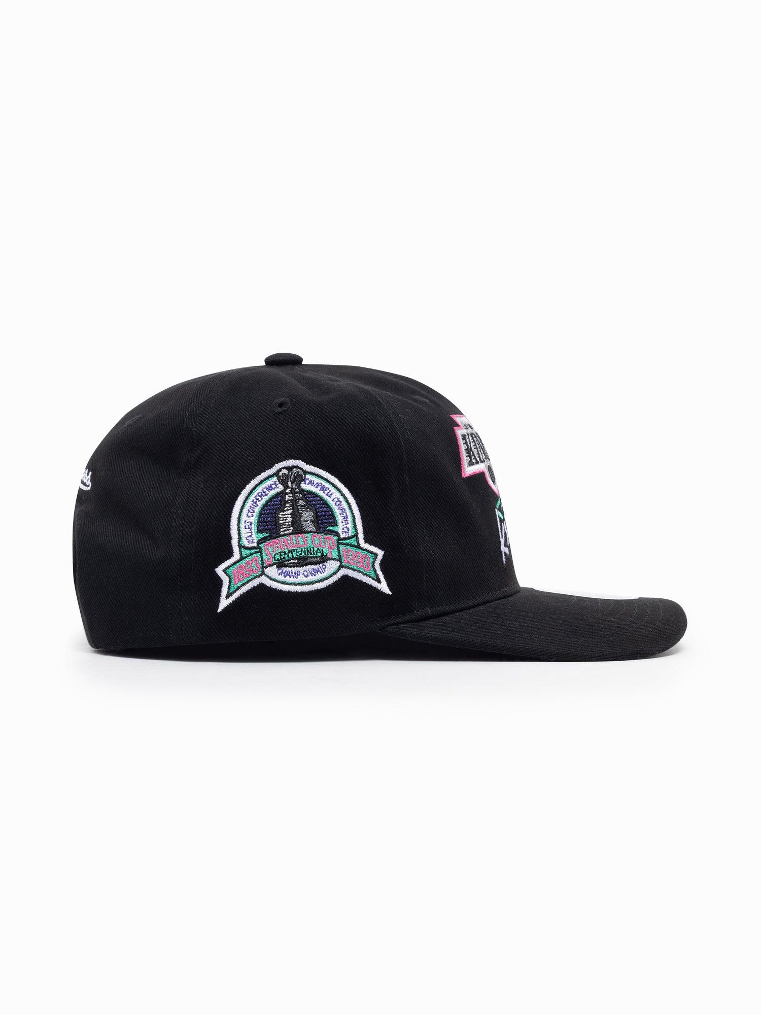 Mitchell And Ness Caps Los Angeles Kings Mitchell & Ness NHL Origin Deadstock Snapback Hat - Black
