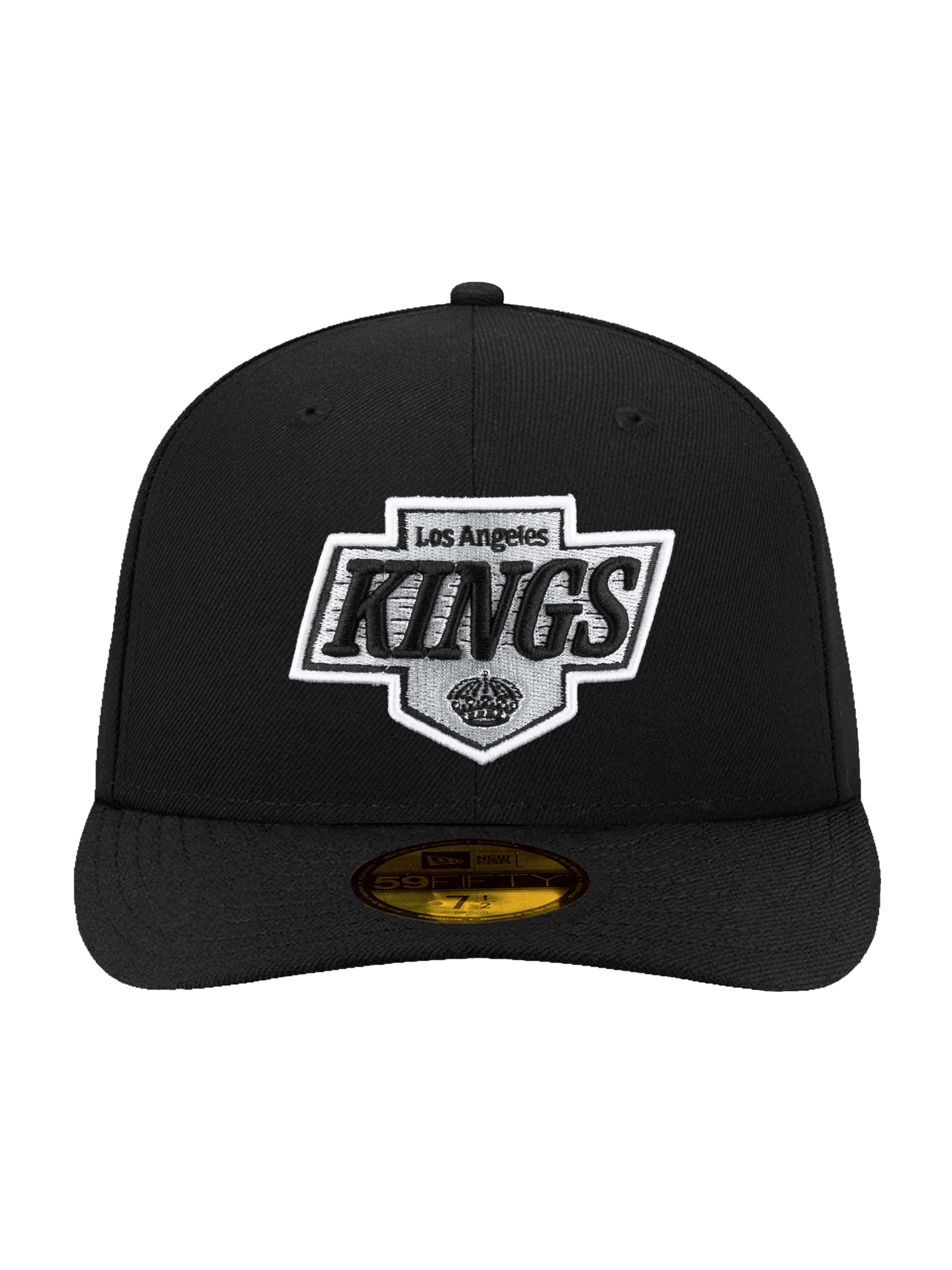 New Era Caps Los Angeles Kings New Era NHL 14 Champs 59FIFTY Pre-Curved Fitted Hat - Black